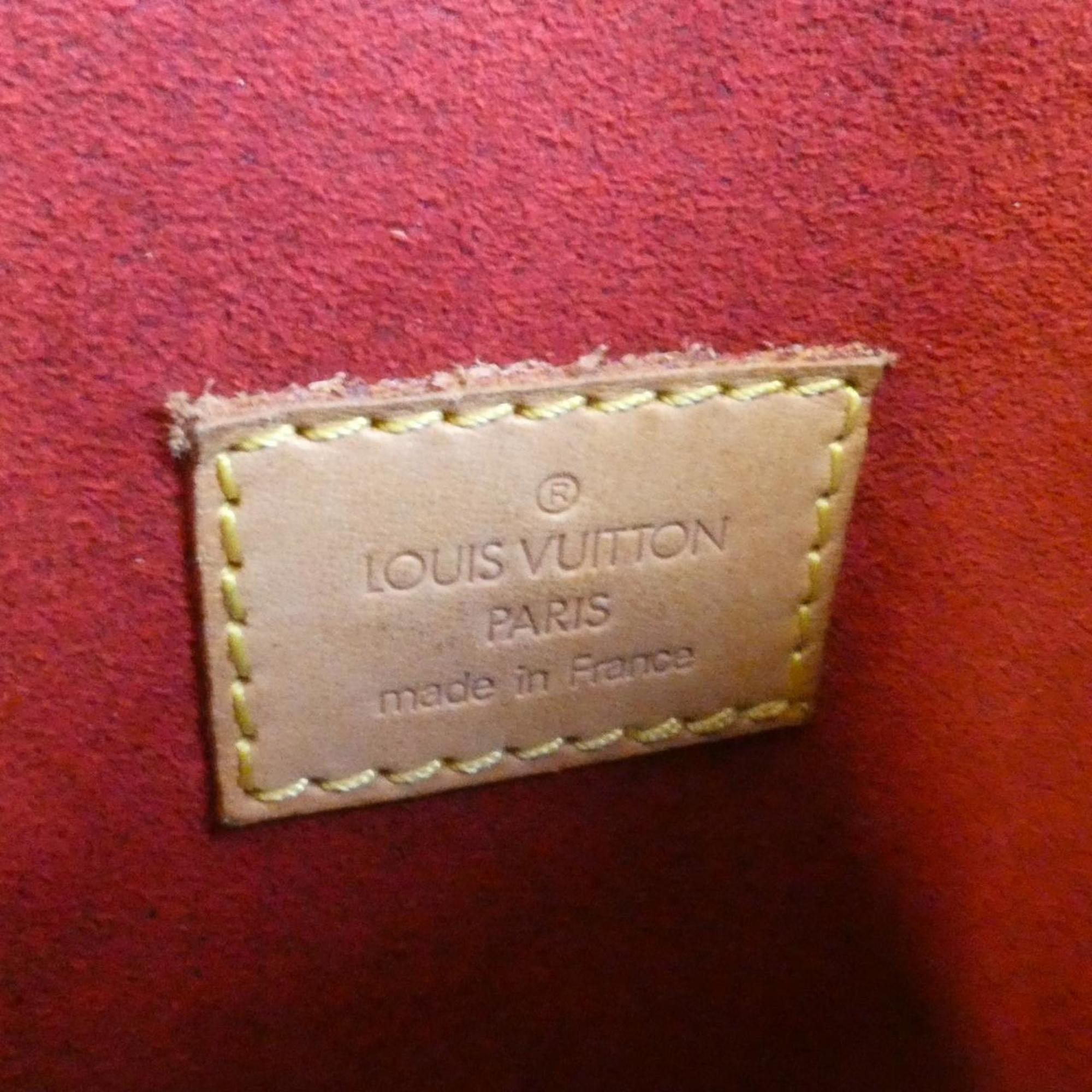 Louis Vuitton Brown Coated Canvas Shoulder Bag (Pre-Owned)