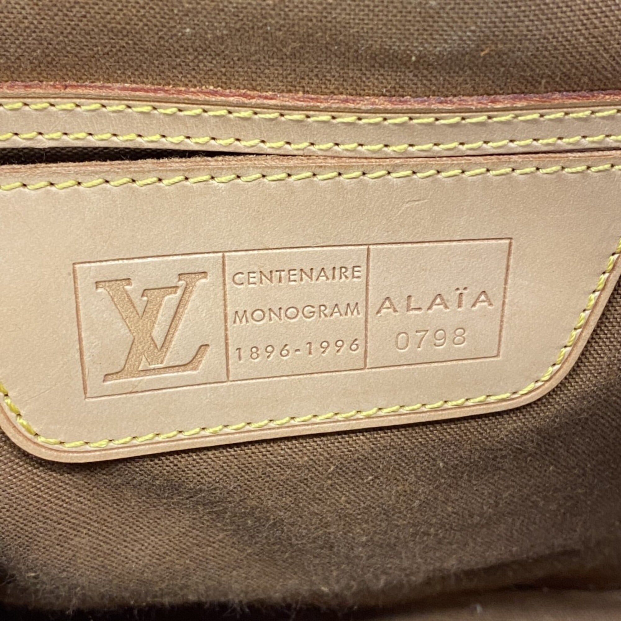 Louis Vuitton Brown Handbag (Pre-Owned)