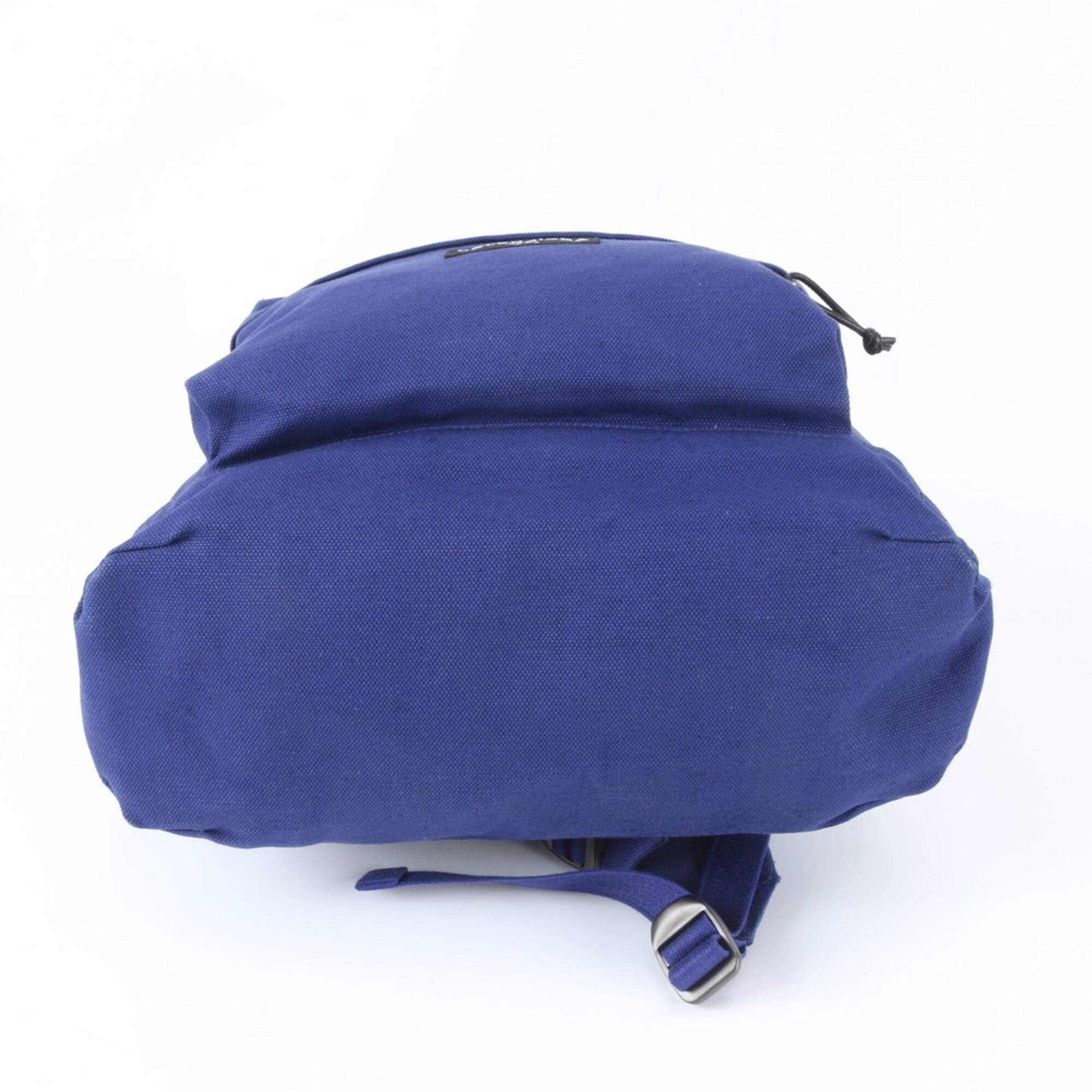 Balenciaga Blue Leather Canvas Backpack Handbag (Pre-Owned)
