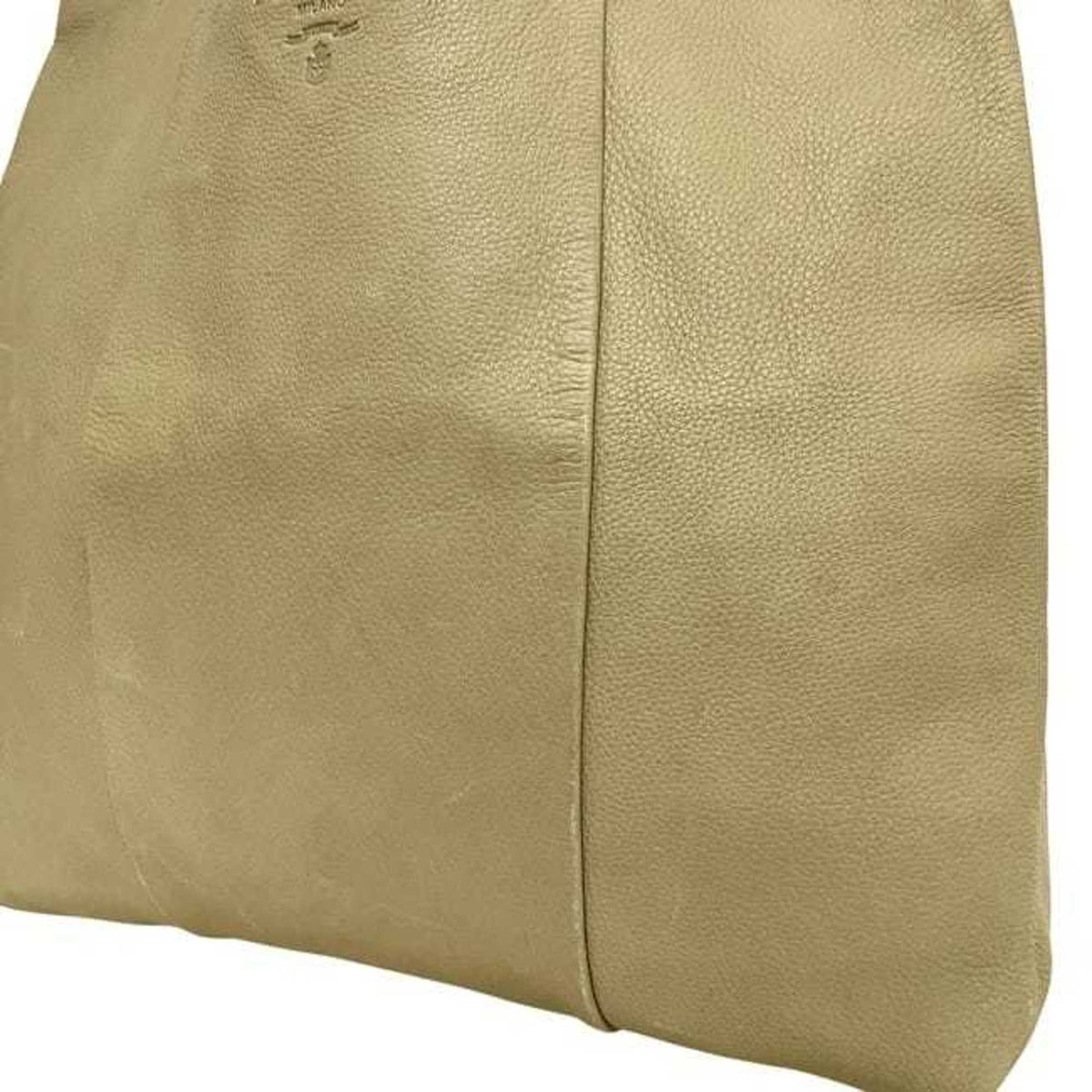 Prada Beige Leather Tote Bag (Pre-Owned)