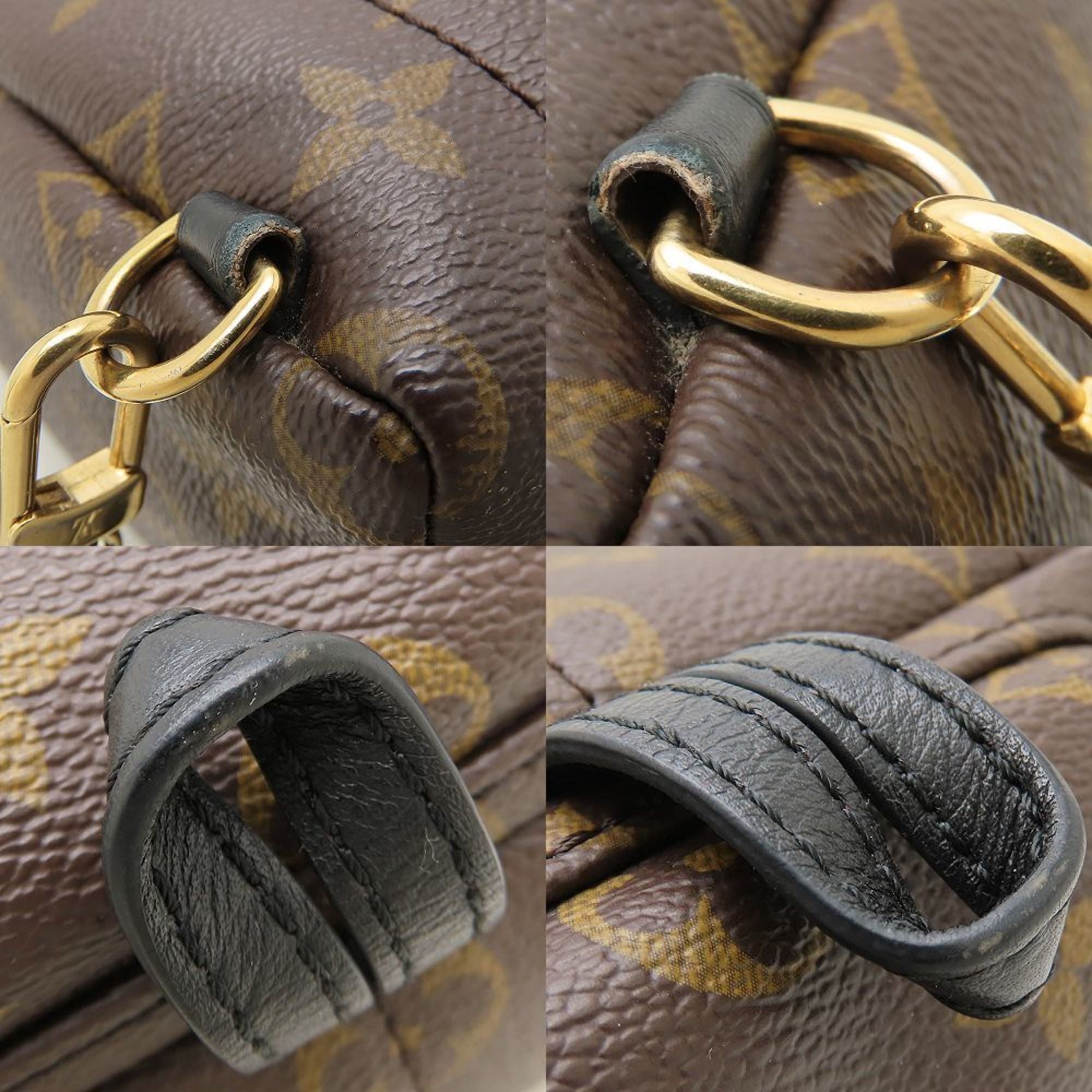 Louis Vuitton Monogram Brown Canvas Backpack (Pre-Owned)