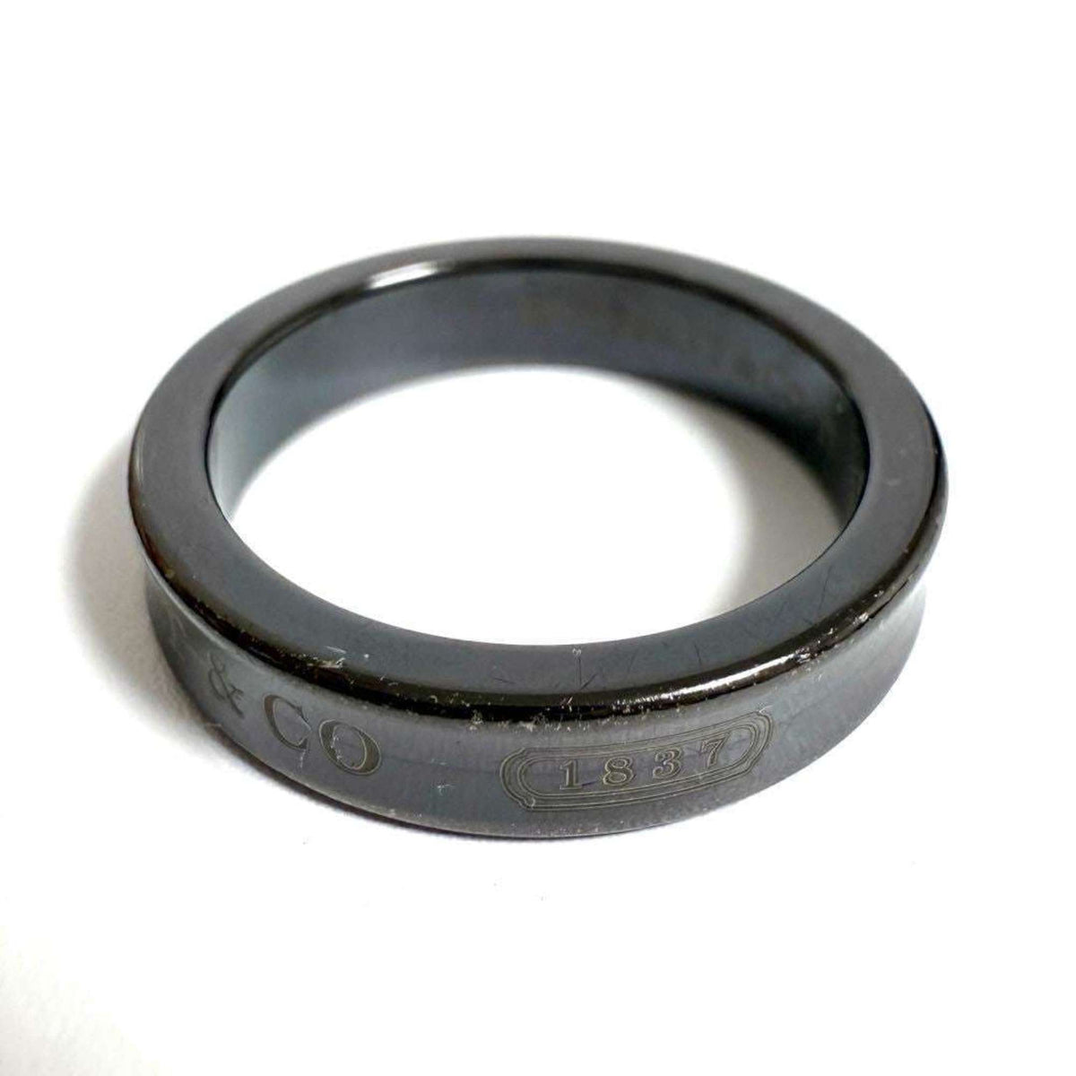 Tiffany Titanium Band Ring (Pre-Owned)