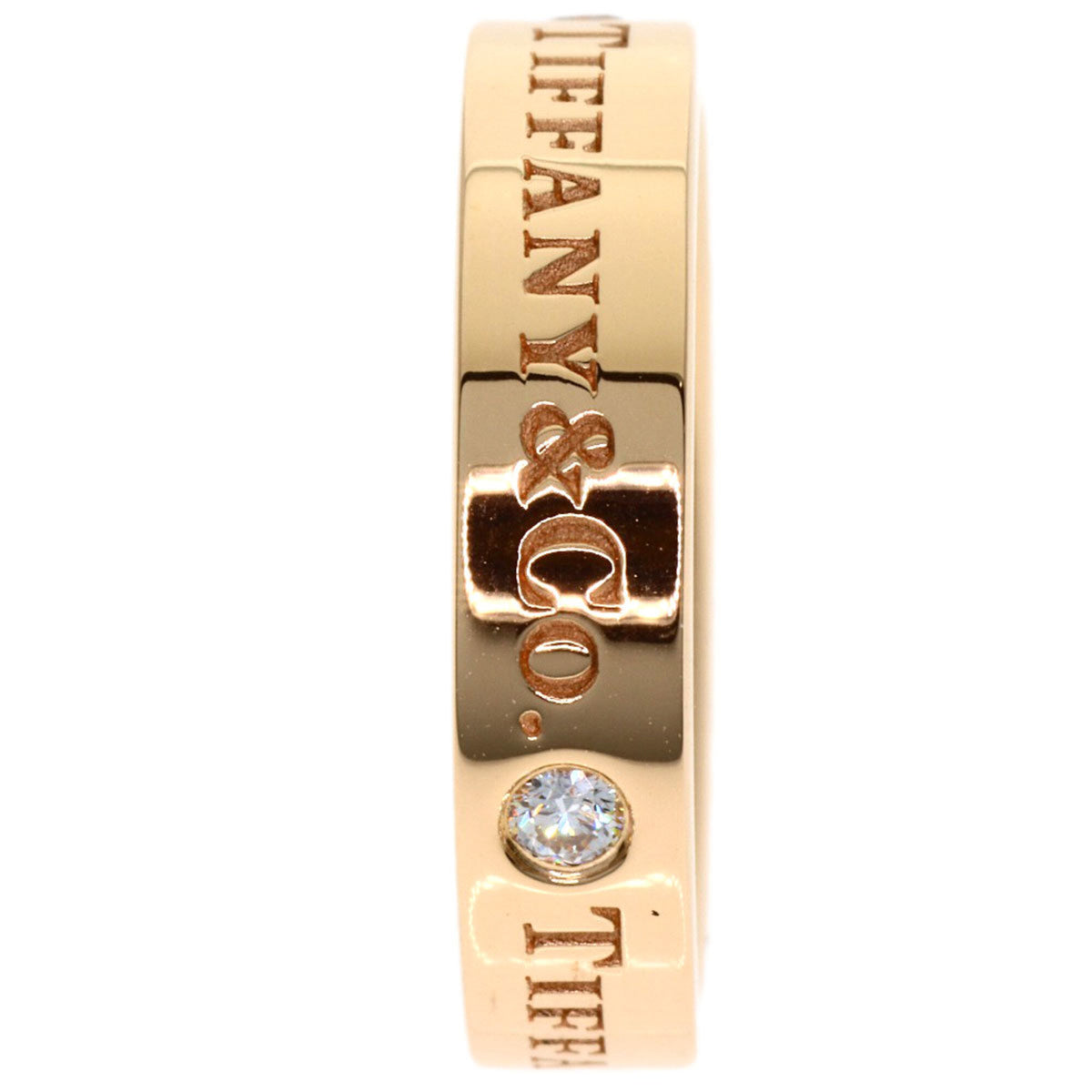 Tiffany Pink Gold (18K) Band Ring (Pre-Owned)