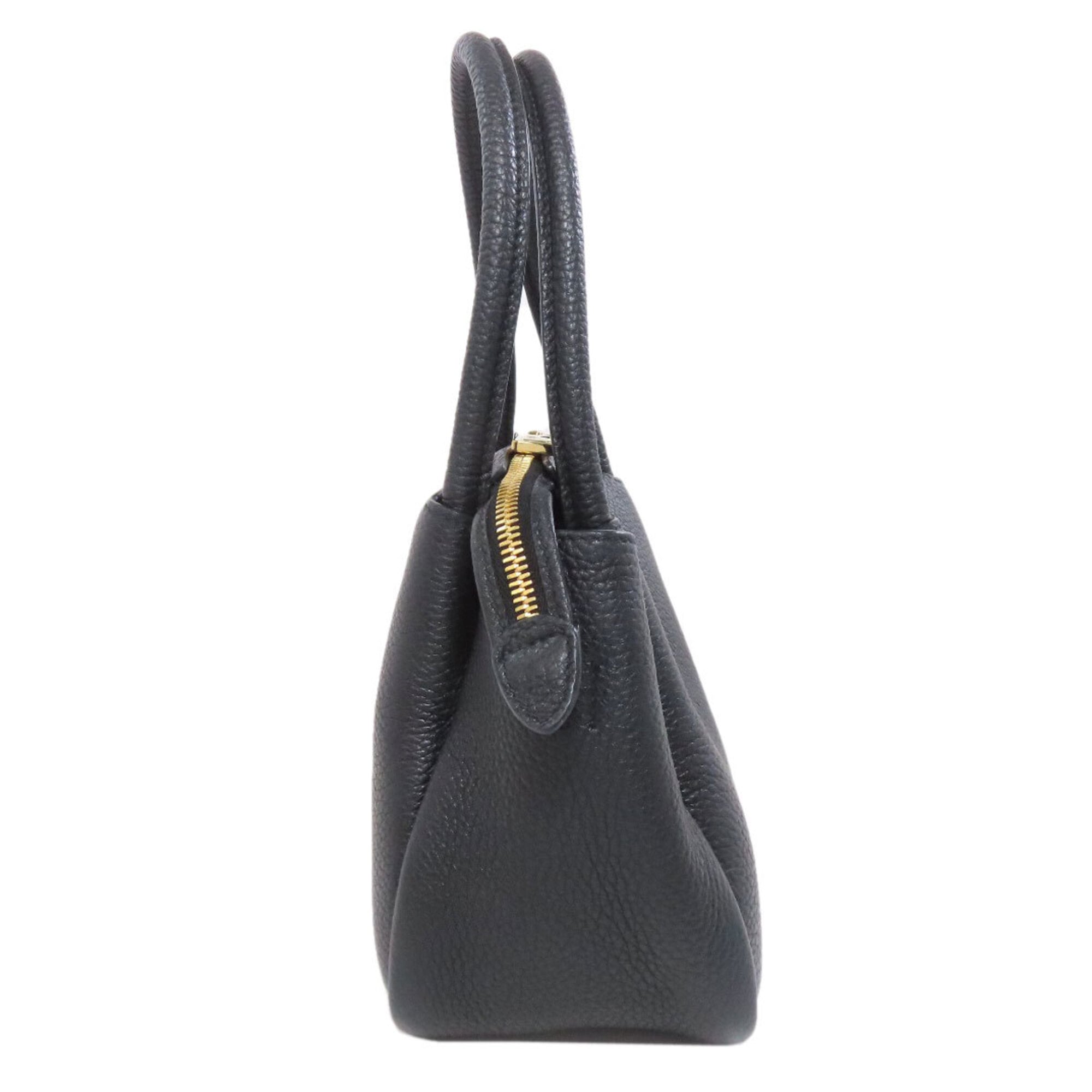 Prada Black Leather Handbag (Pre-Owned)