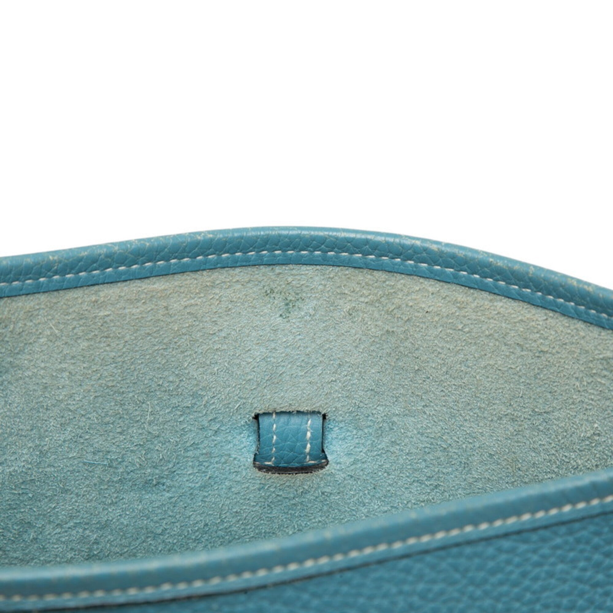 Hermes Taurillon Clemence Leather Shoulder Bag (Pre-Owned)