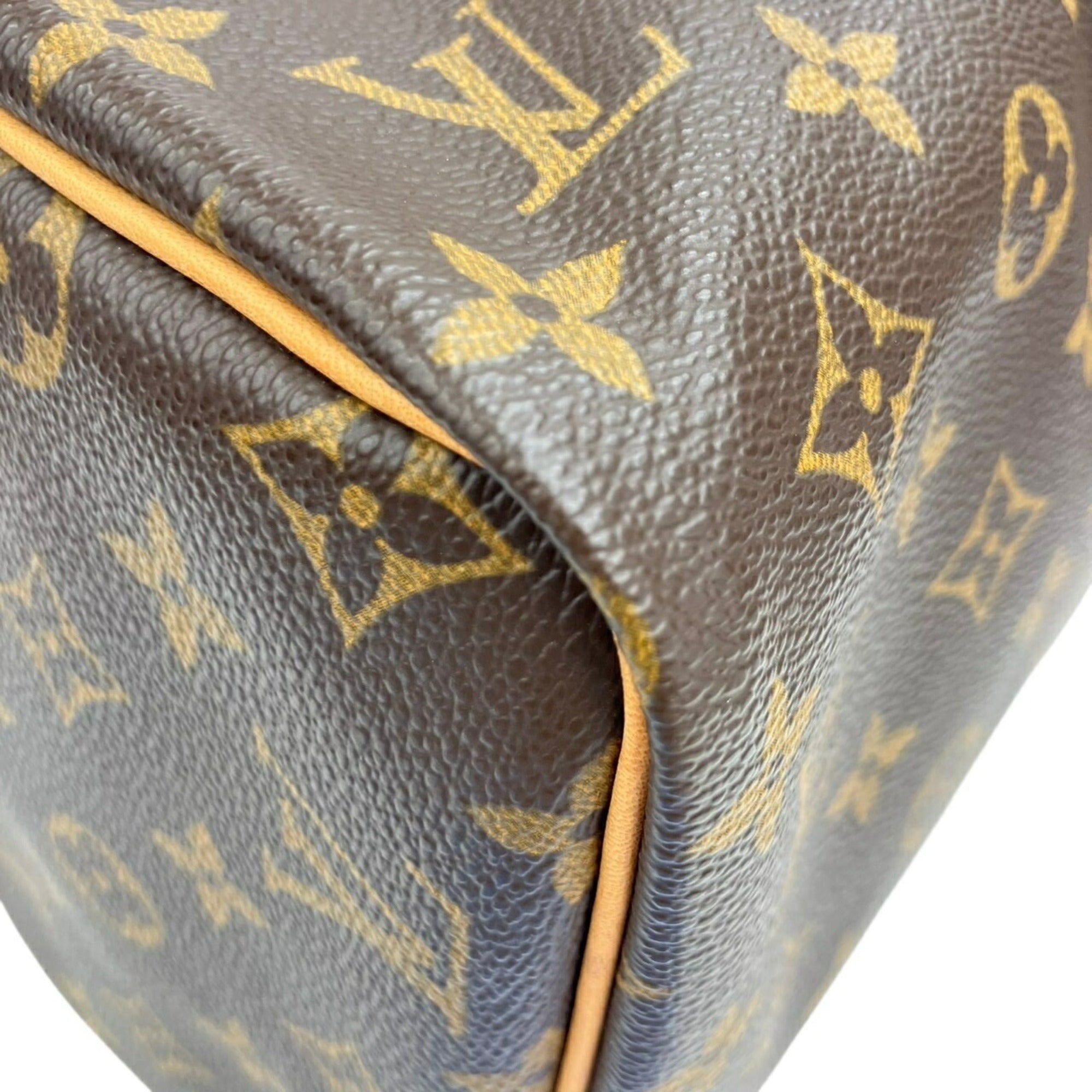 Louis Vuitton Brown Monogram Boston Bag Handbag (Pre-Owned)