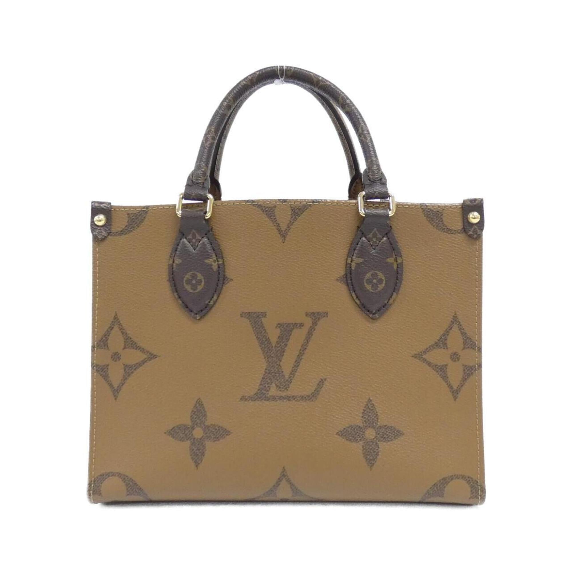 Louis Vuitton Brown Coated Canvas Handbag (Pre-Owned)