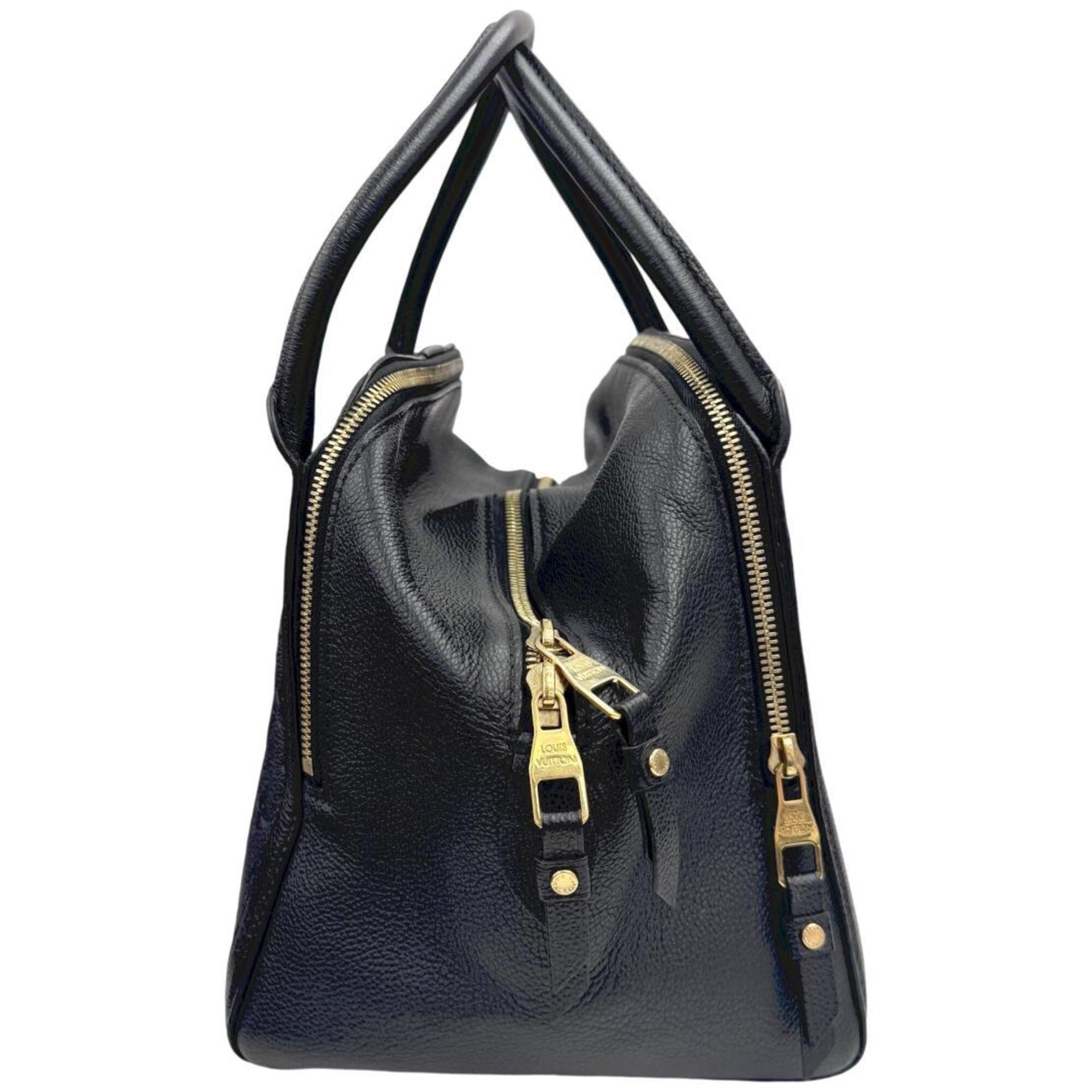 Louis Vuitton Black Noir Monogram Empreinte Handbag (Pre-Owned)