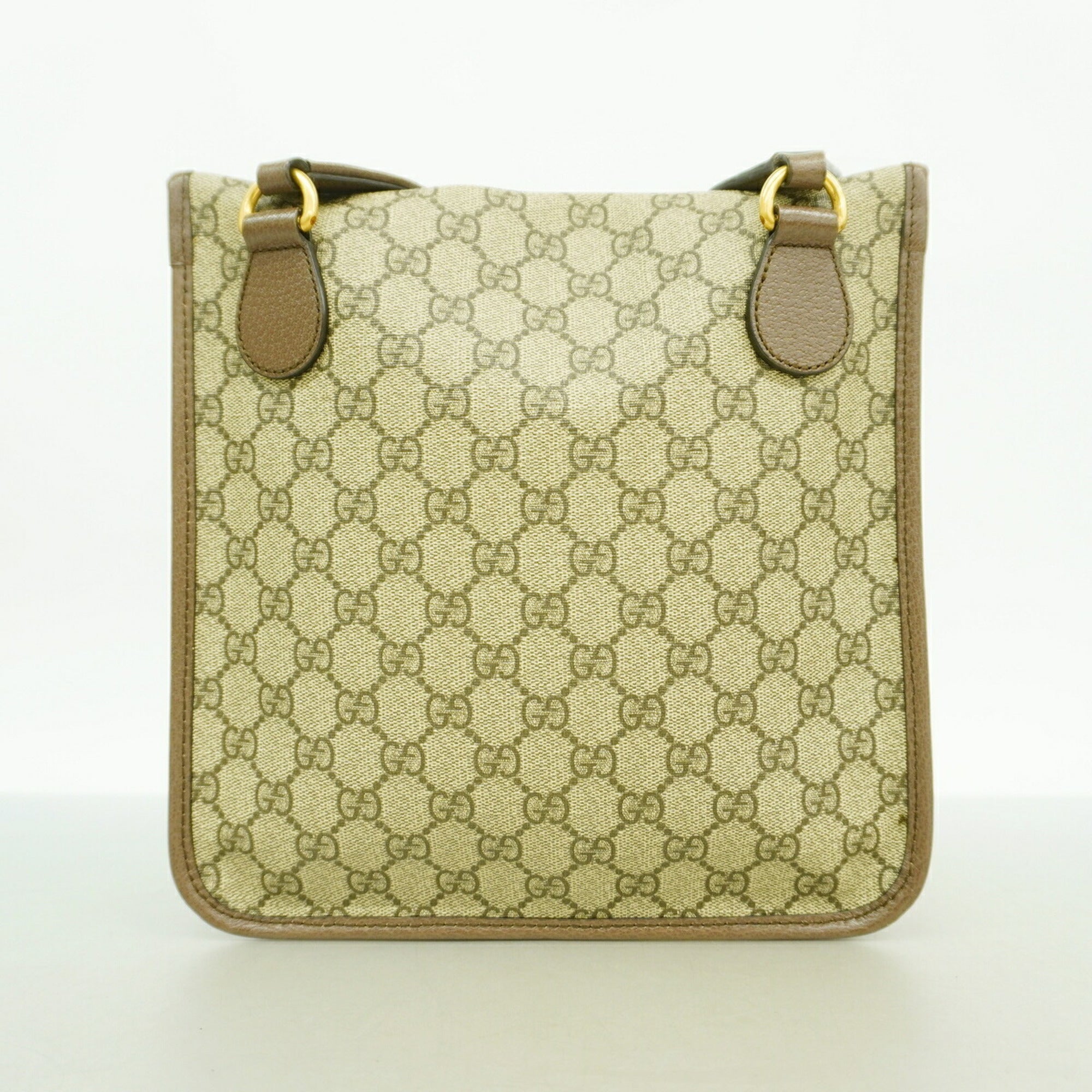 Gucci Beige Pvc Shoulder Bag (Pre-Owned)