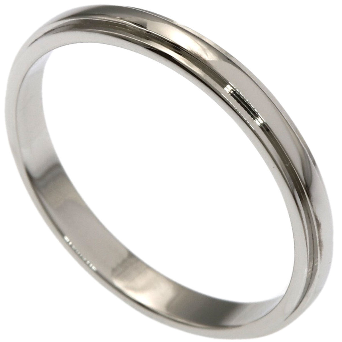 Cartier Platinum 950 Band Ring (Pre-Owned)