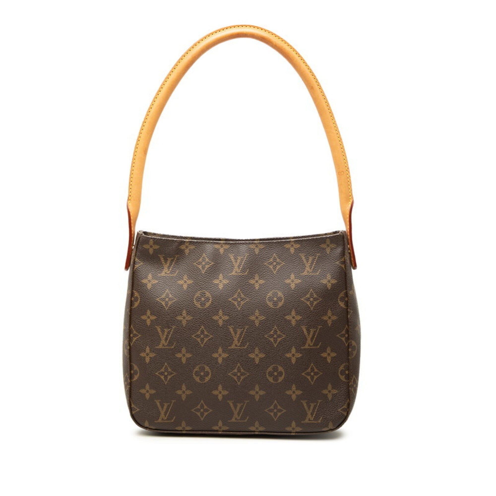 Louis Vuitton Brown Pvc Leather Handbag Shoulder Bag (Pre-Owned)