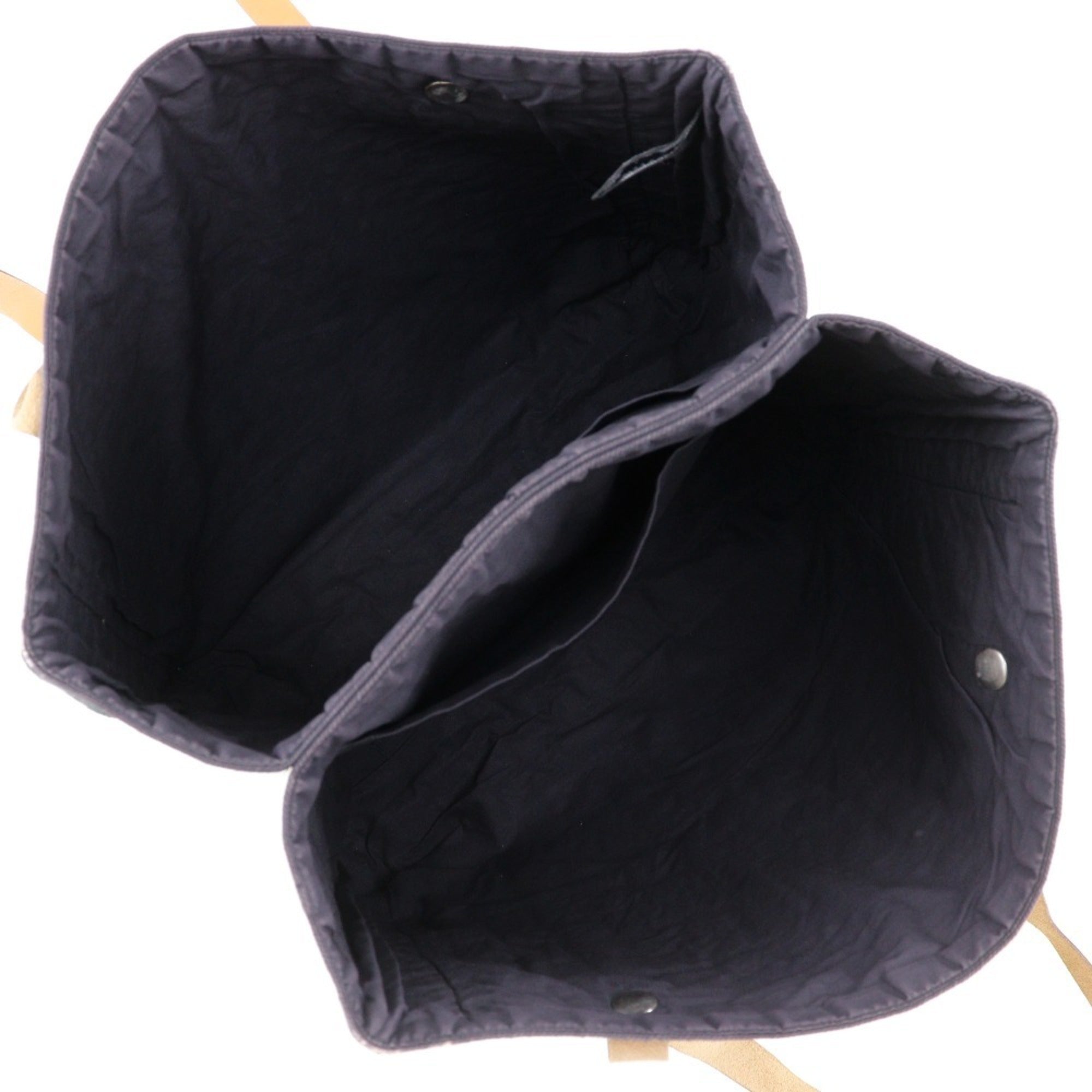 Hermes Black Canvas Shoulder Bag (Pre-Owned)
