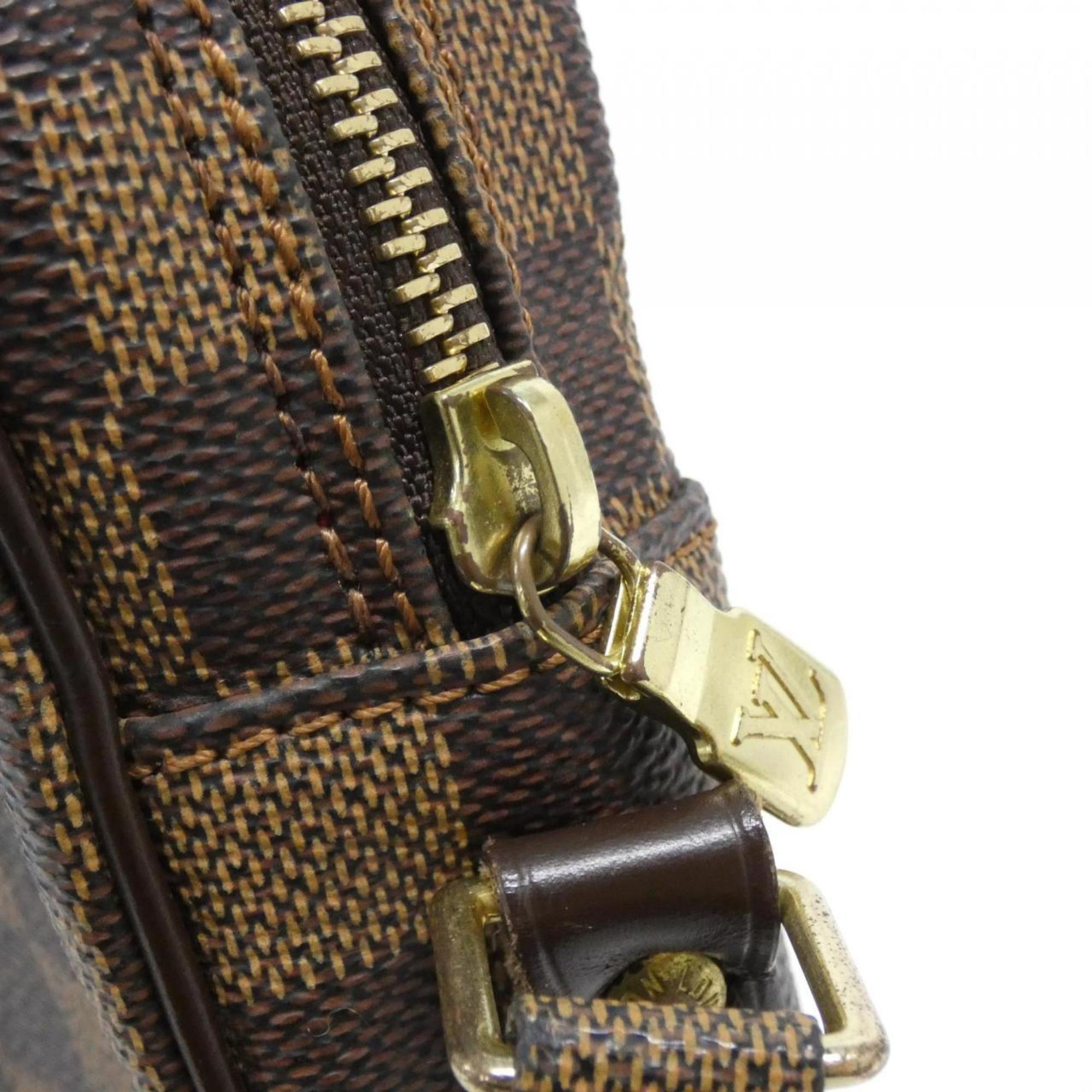 Louis Vuitton Ebene Coated Canvas Shoulder Bag (Pre-Owned)