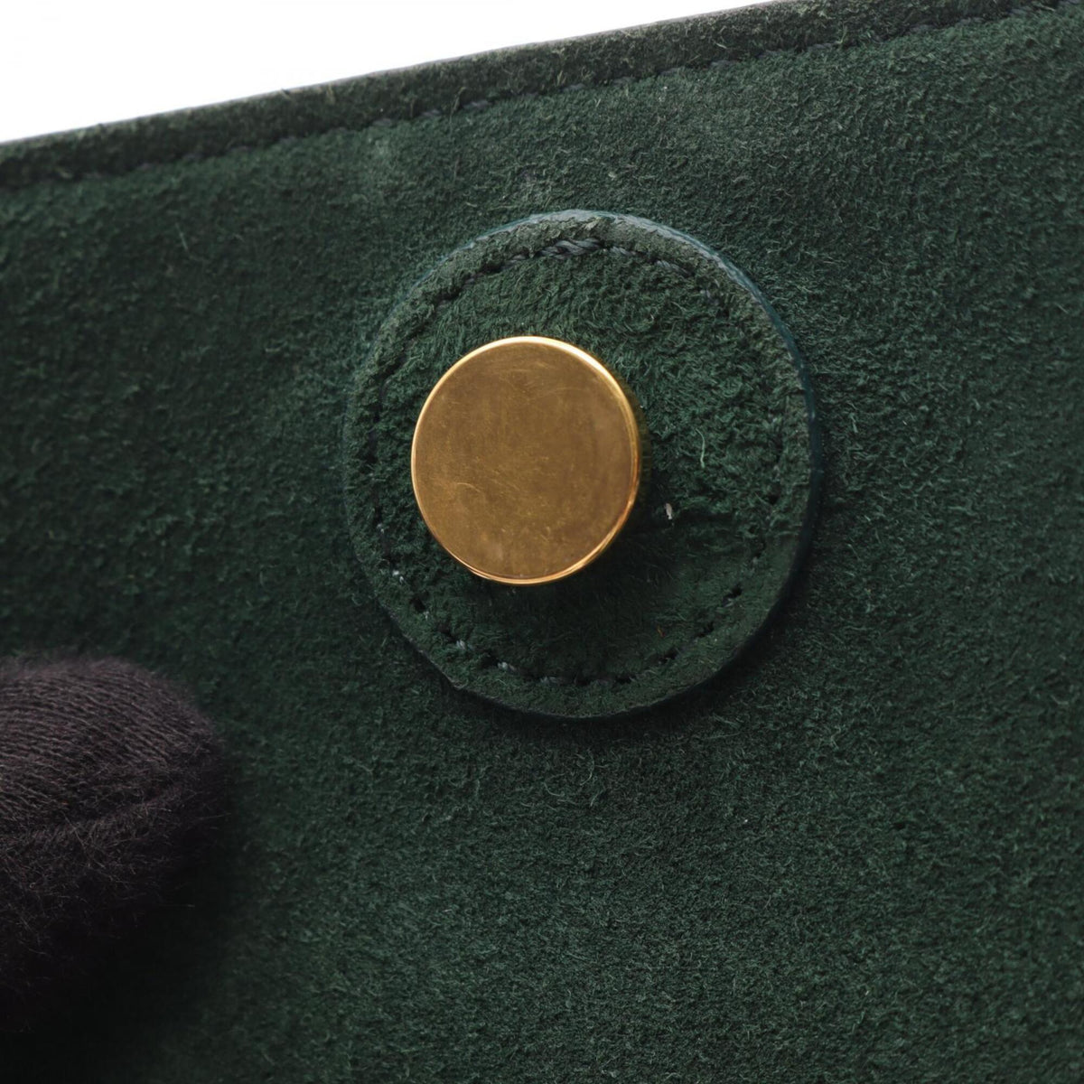 Celine Green Leather Handbag (Pre-Owned)