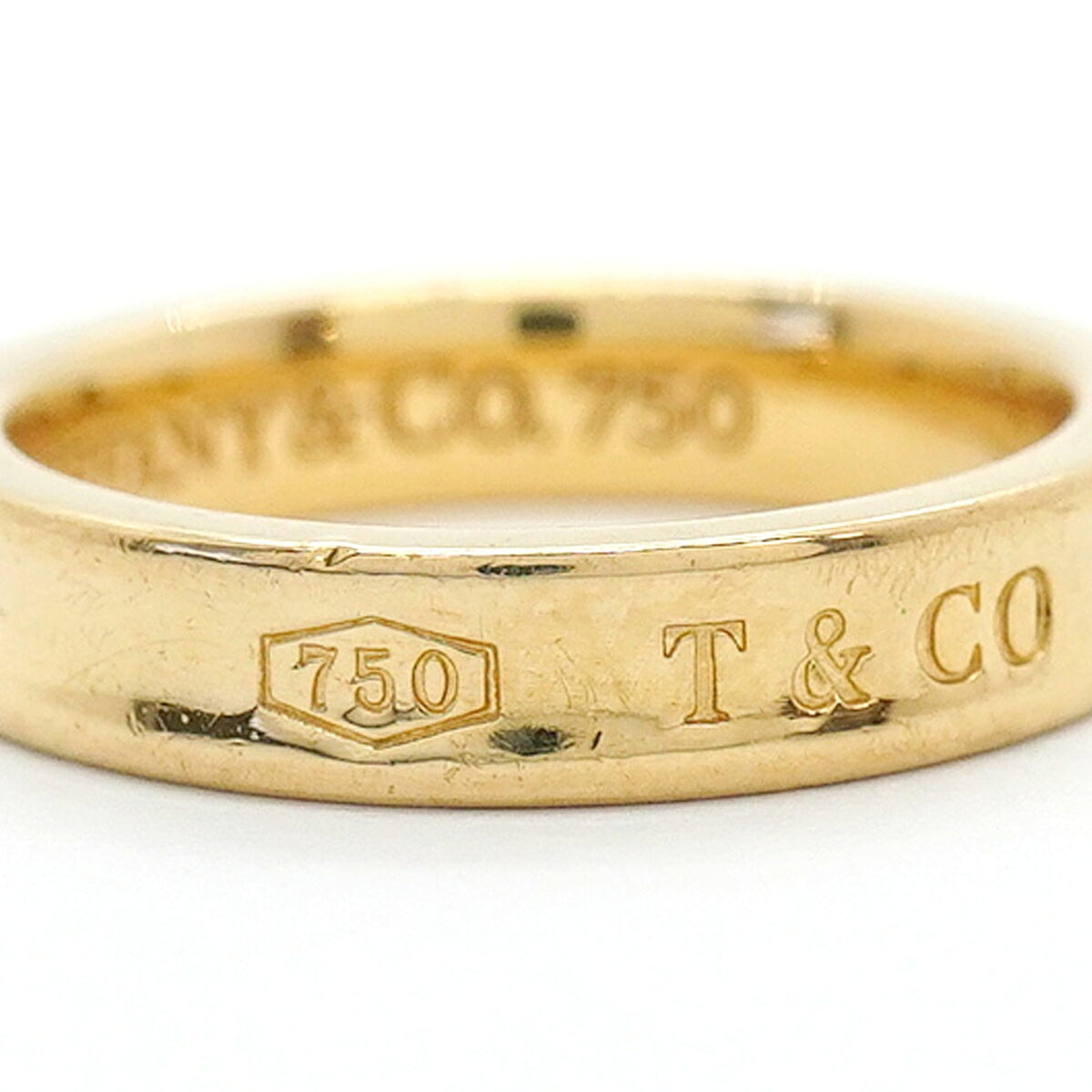 Tiffany Yellow Gold (18K) Band Ring (Pre-Owned)
