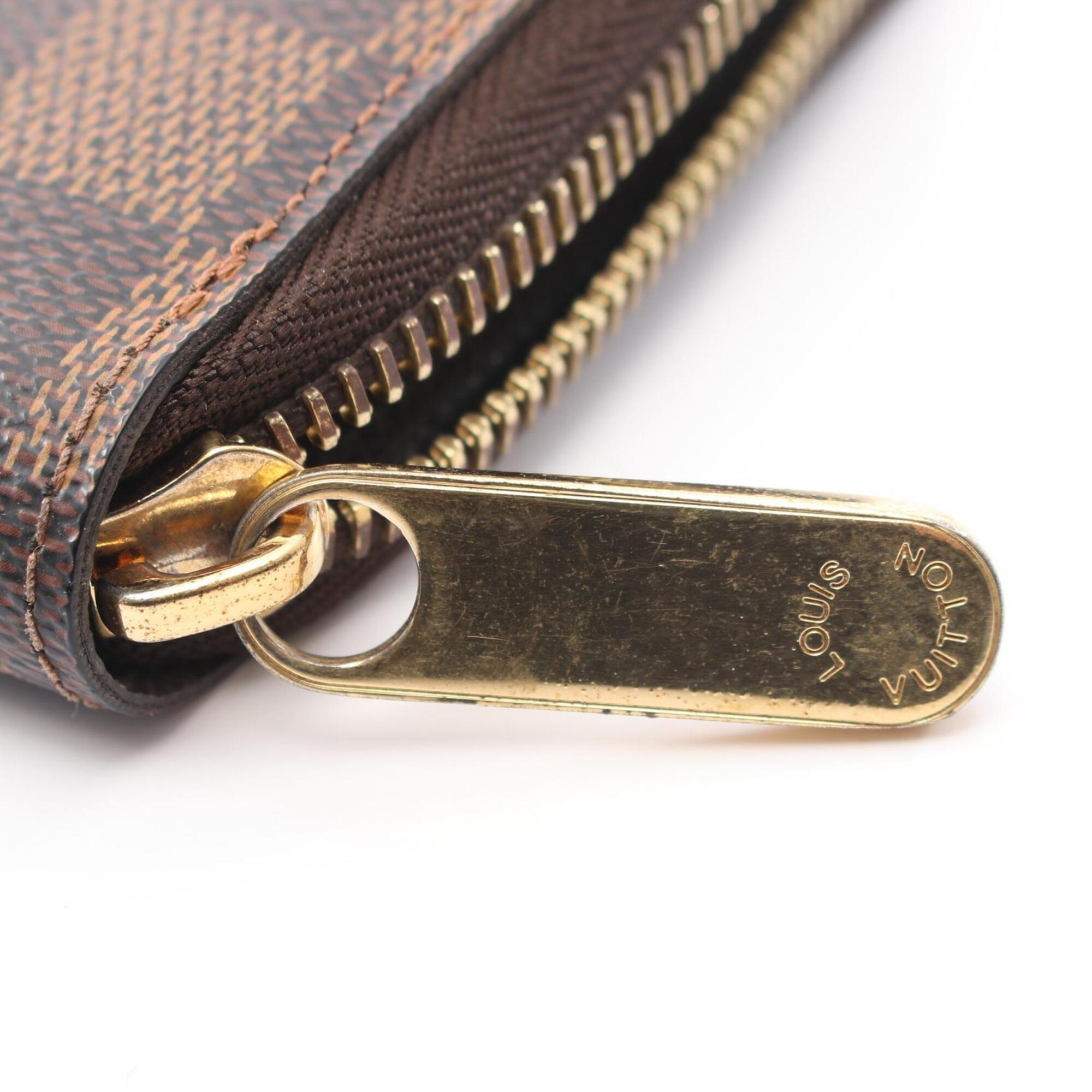 Louis Vuitton Brown Pvc Long Wallet (Bi-Fold) (Pre-Owned)