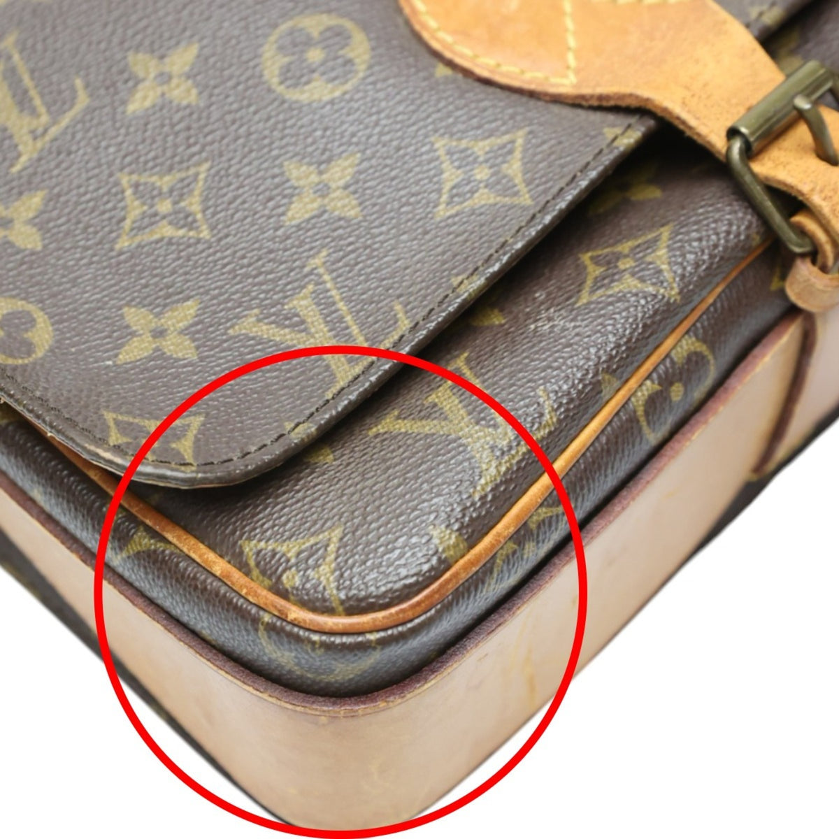 Louis Vuitton Brown Monogram Monogram Shoulder Bag (Pre-Owned)