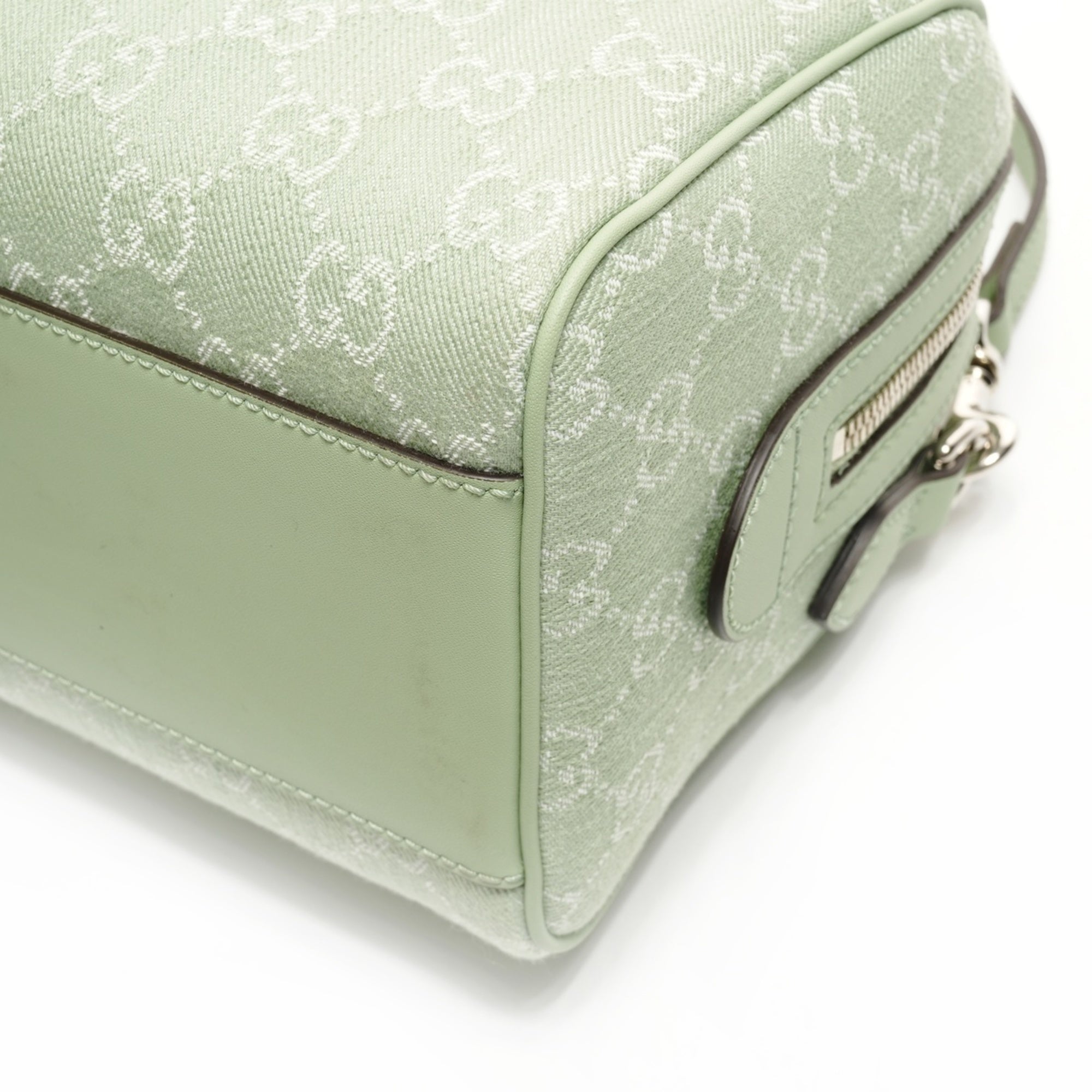 Gucci Green Boston Bag (Pre-Owned)