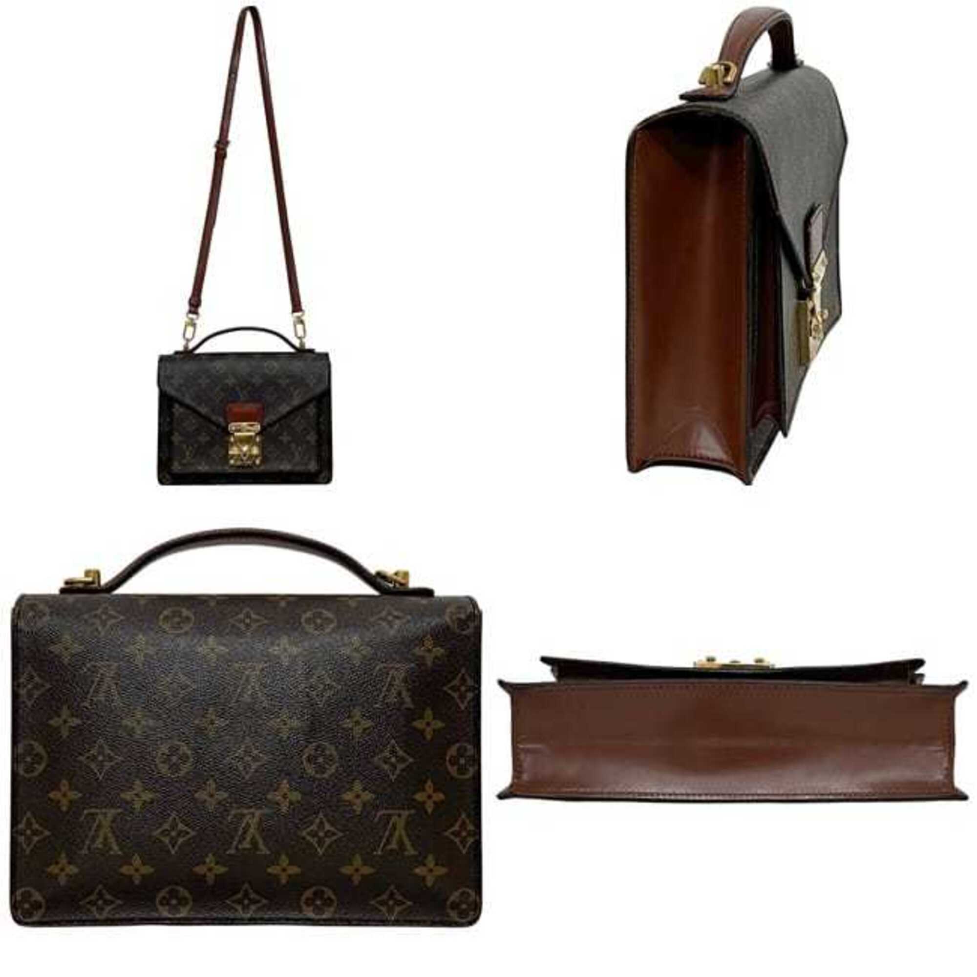 Louis Vuitton Brown Monogram Monogram Handbag (Pre-Owned)