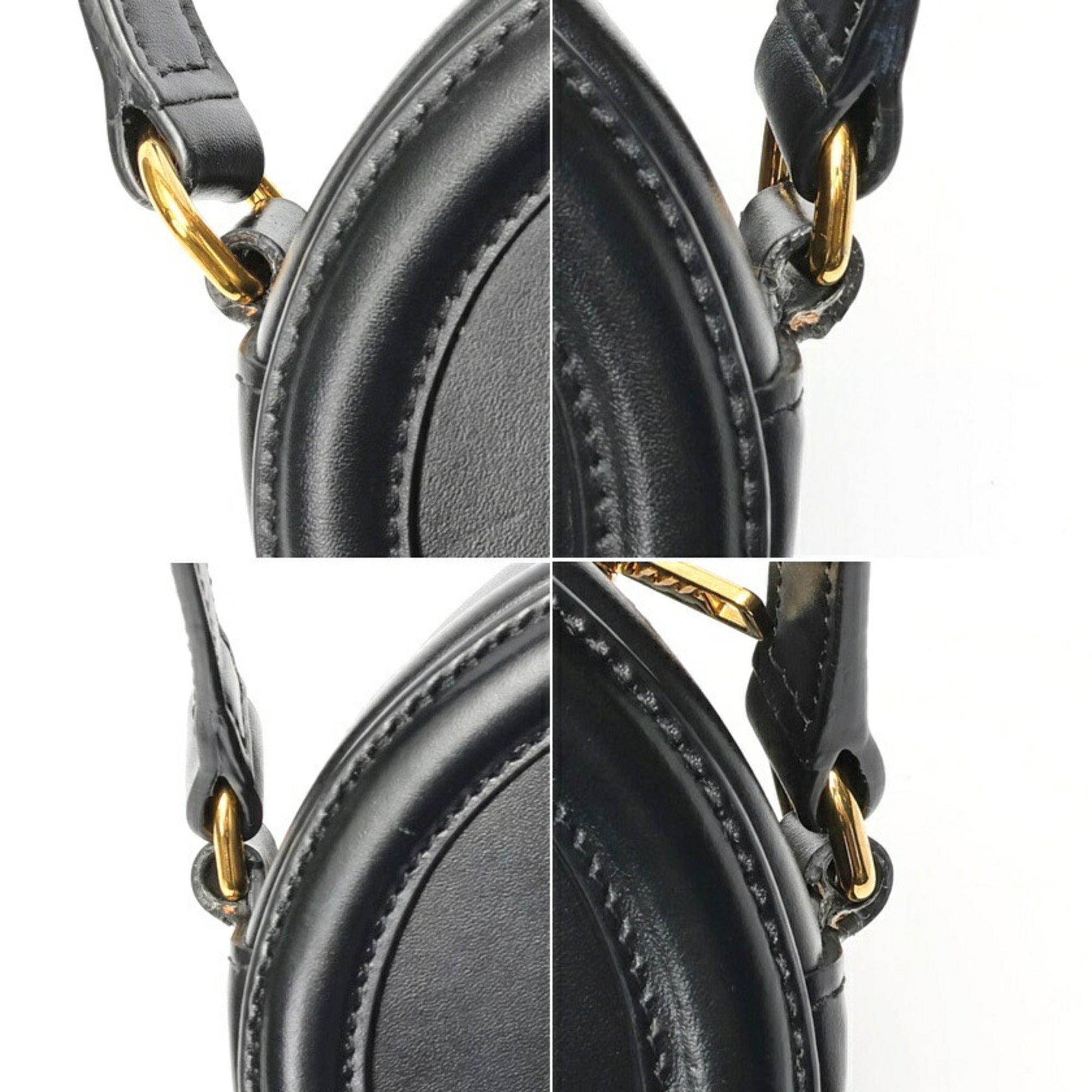 Celine Black Leather Shoulder Bag (Pre-Owned)