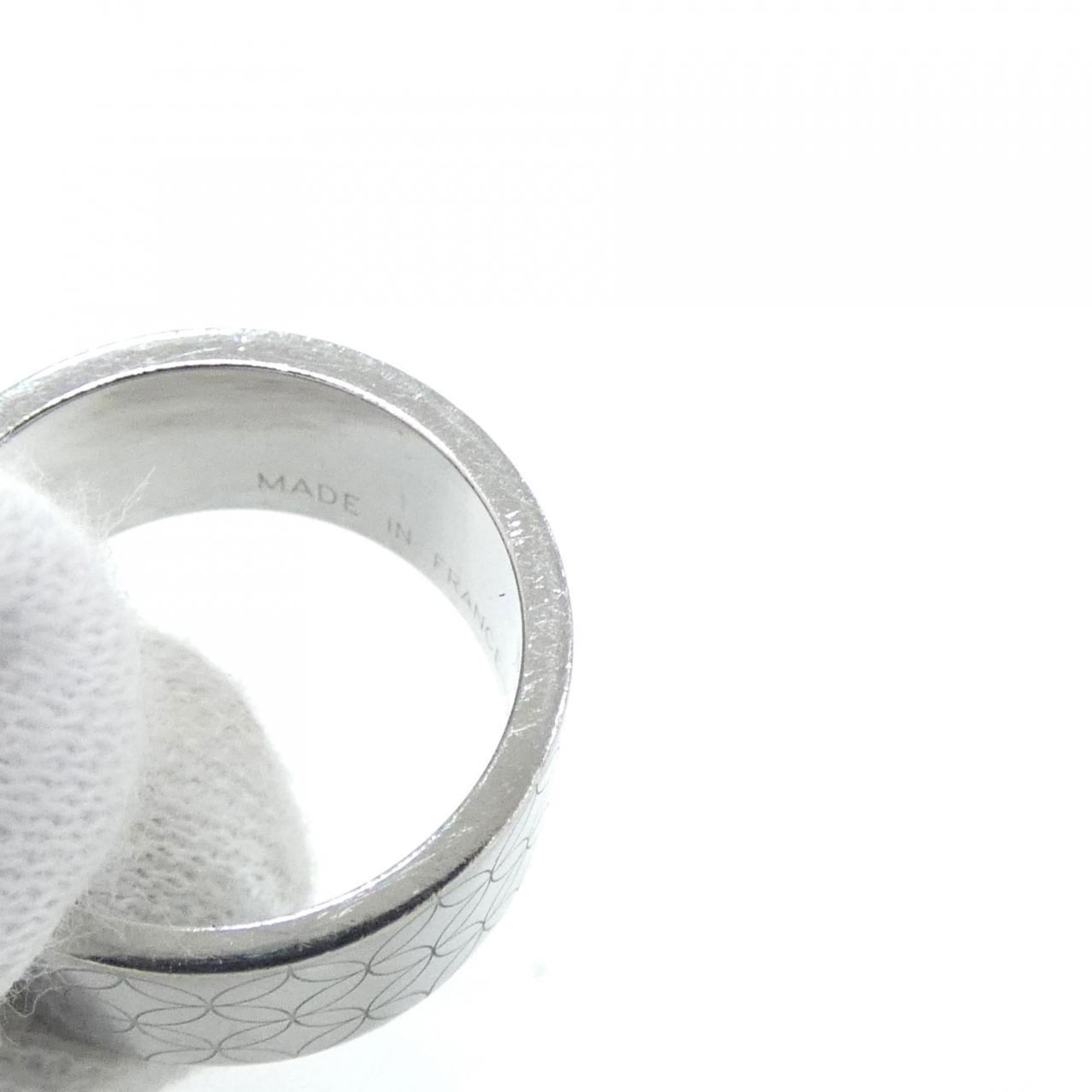 Louis Vuitton Silver Band Ring (Pre-Owned)