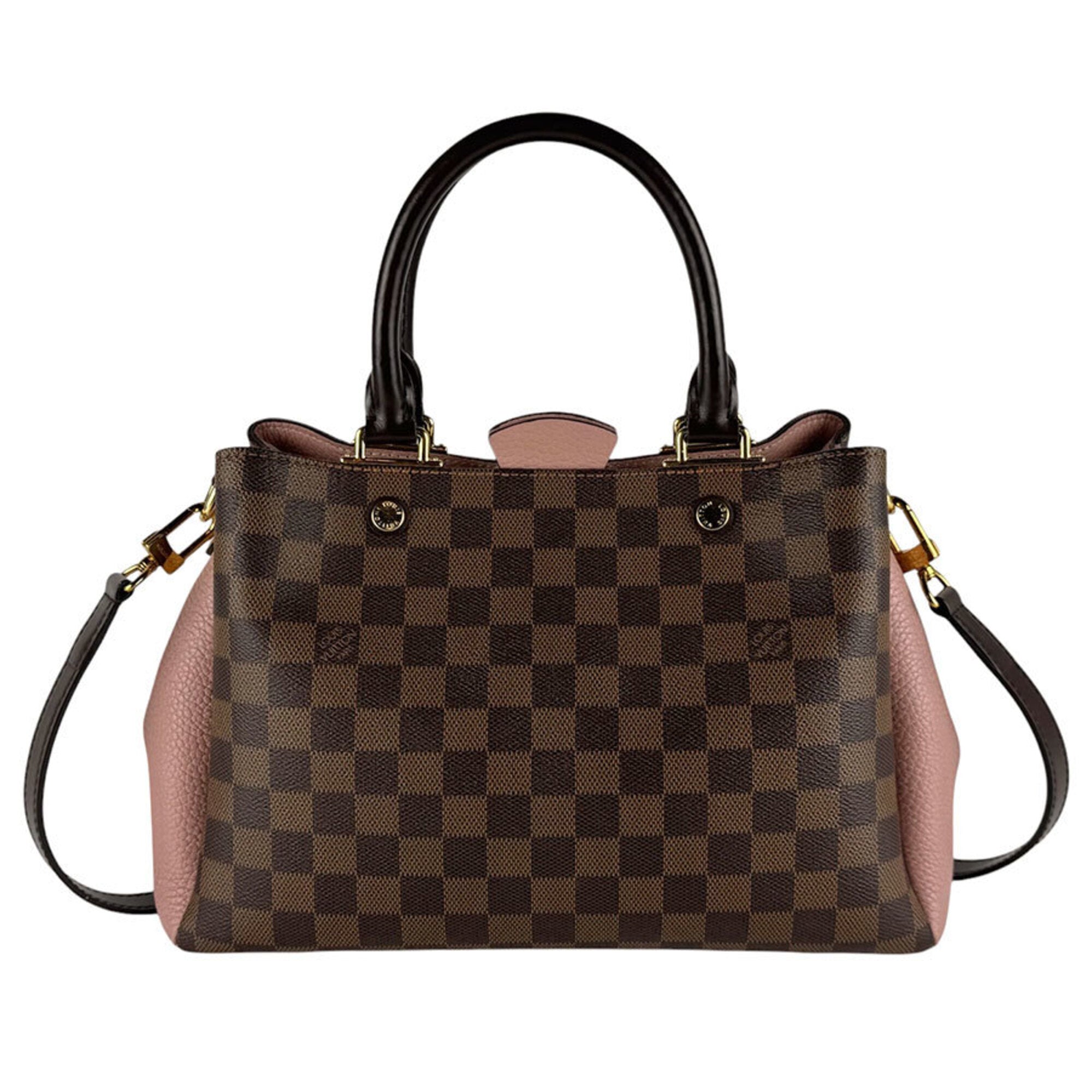 Louis Vuitton Ebene Magnolia Damier Canvas Handbag Shoulder Bag (Pre-Owned)