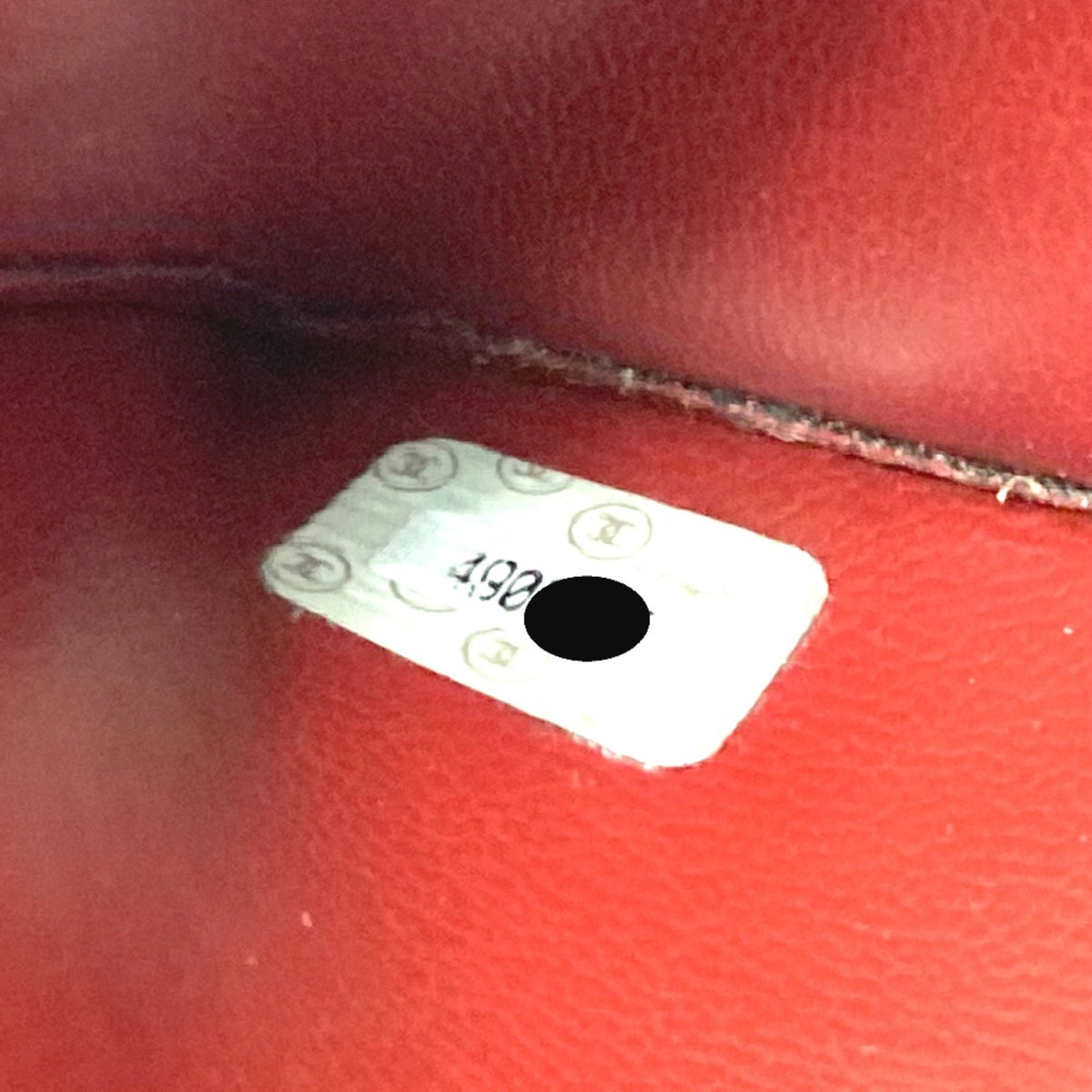 Chanel Red Leather Shoulder Bag (Pre-Owned)