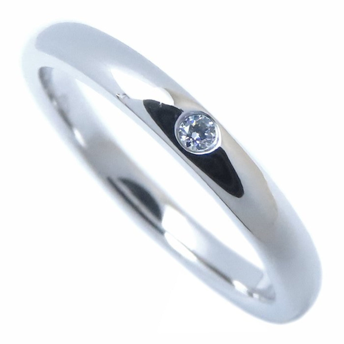 Tiffany Platinum Platinum Band Ring (Pre-Owned)
