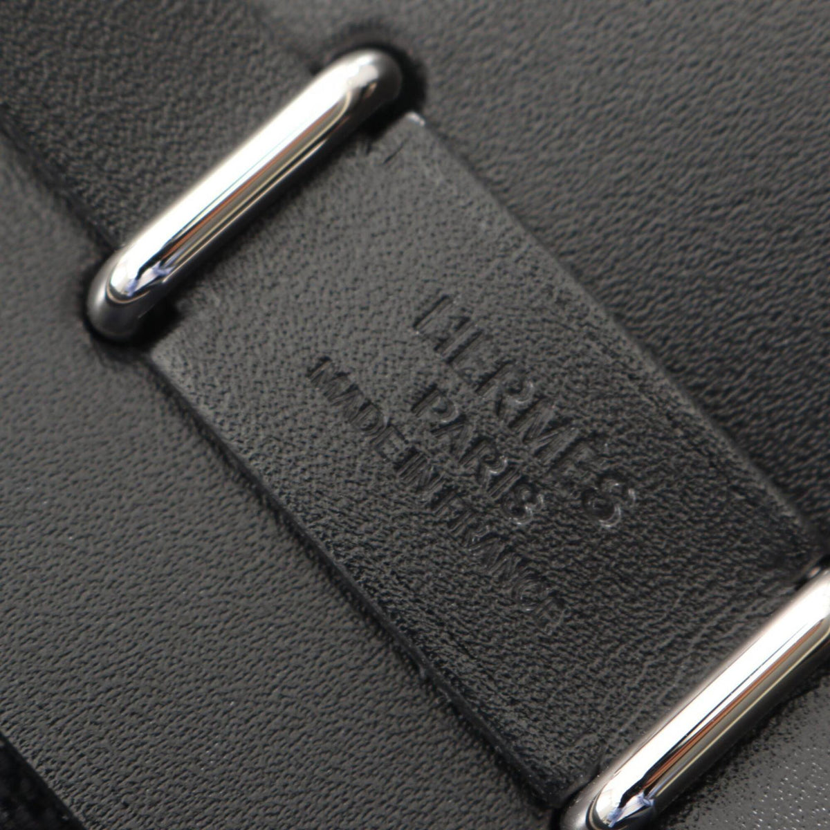 Hermes Black Handbag Shoulder Bag (Pre-Owned)