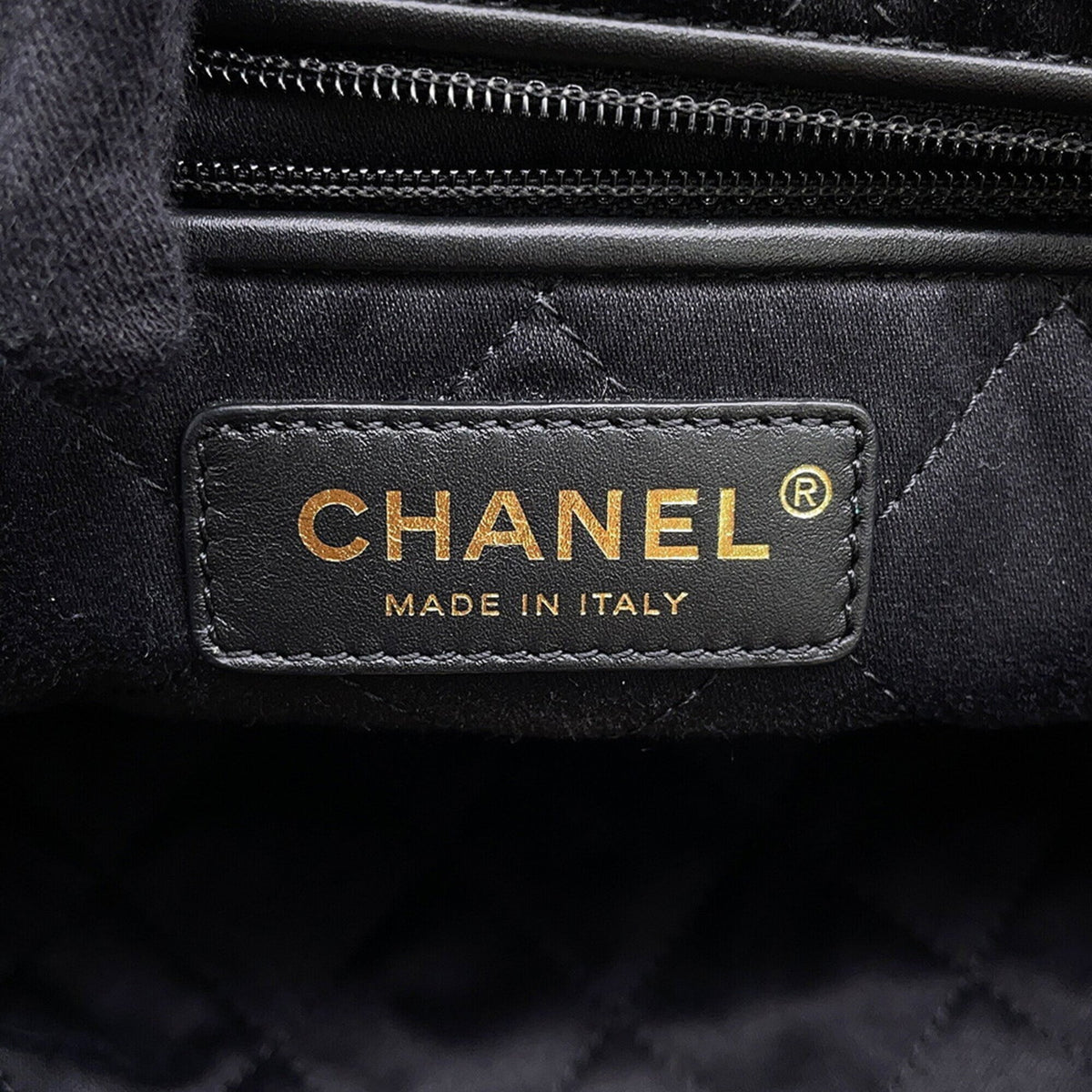 Chanel Black Leather Backpack (Pre-Owned)