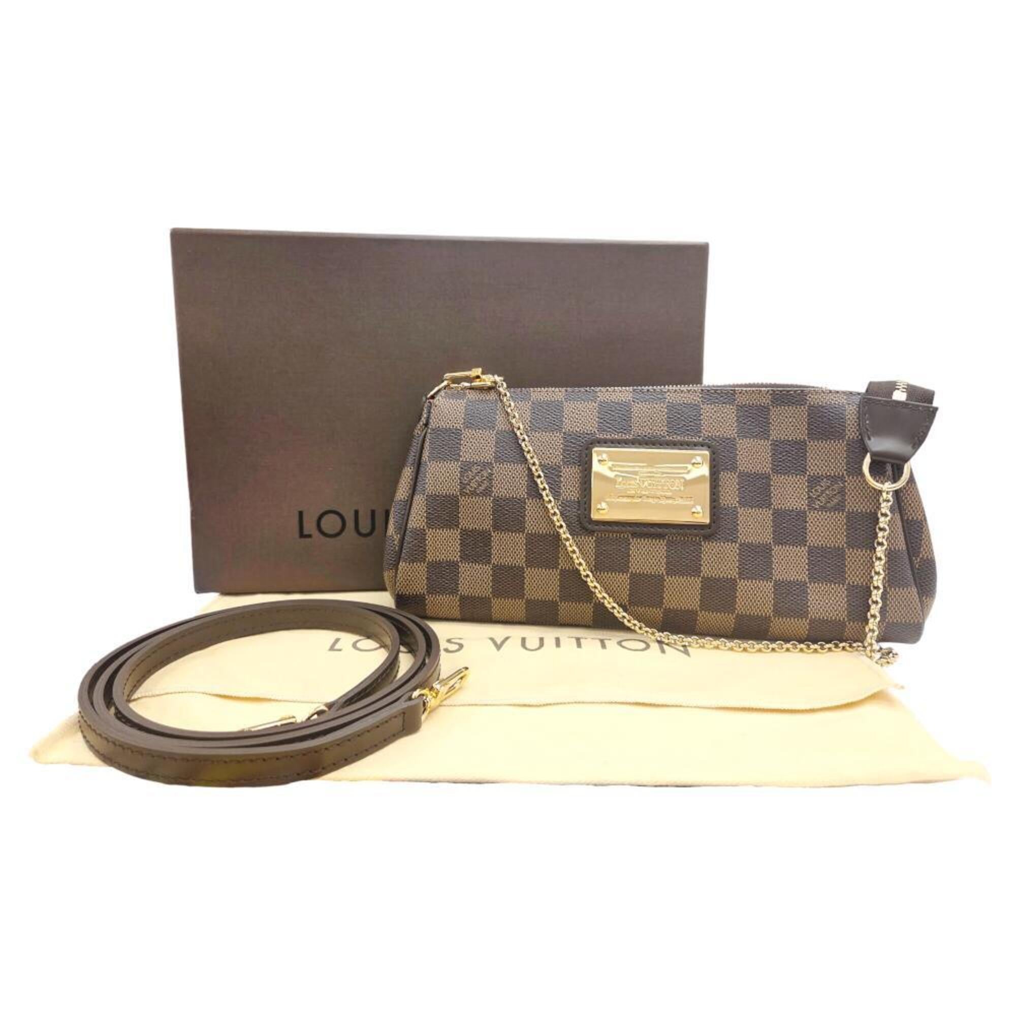 Louis Vuitton Brown Damier Canvas Shoulder Bag (Pre-Owned)