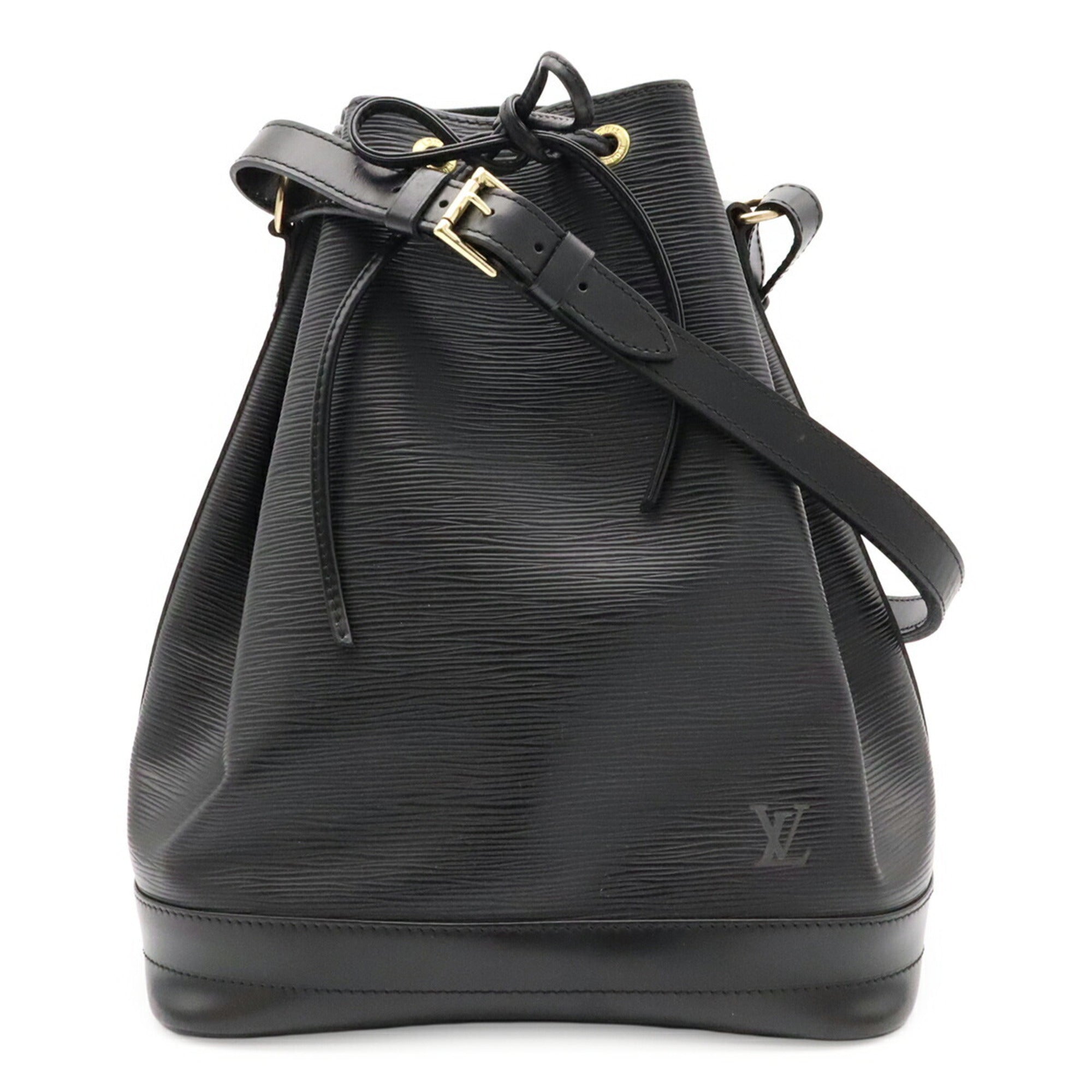 Louis Vuitton Epi Black Noir Epi Leather Shoulder Bag (Pre-Owned)