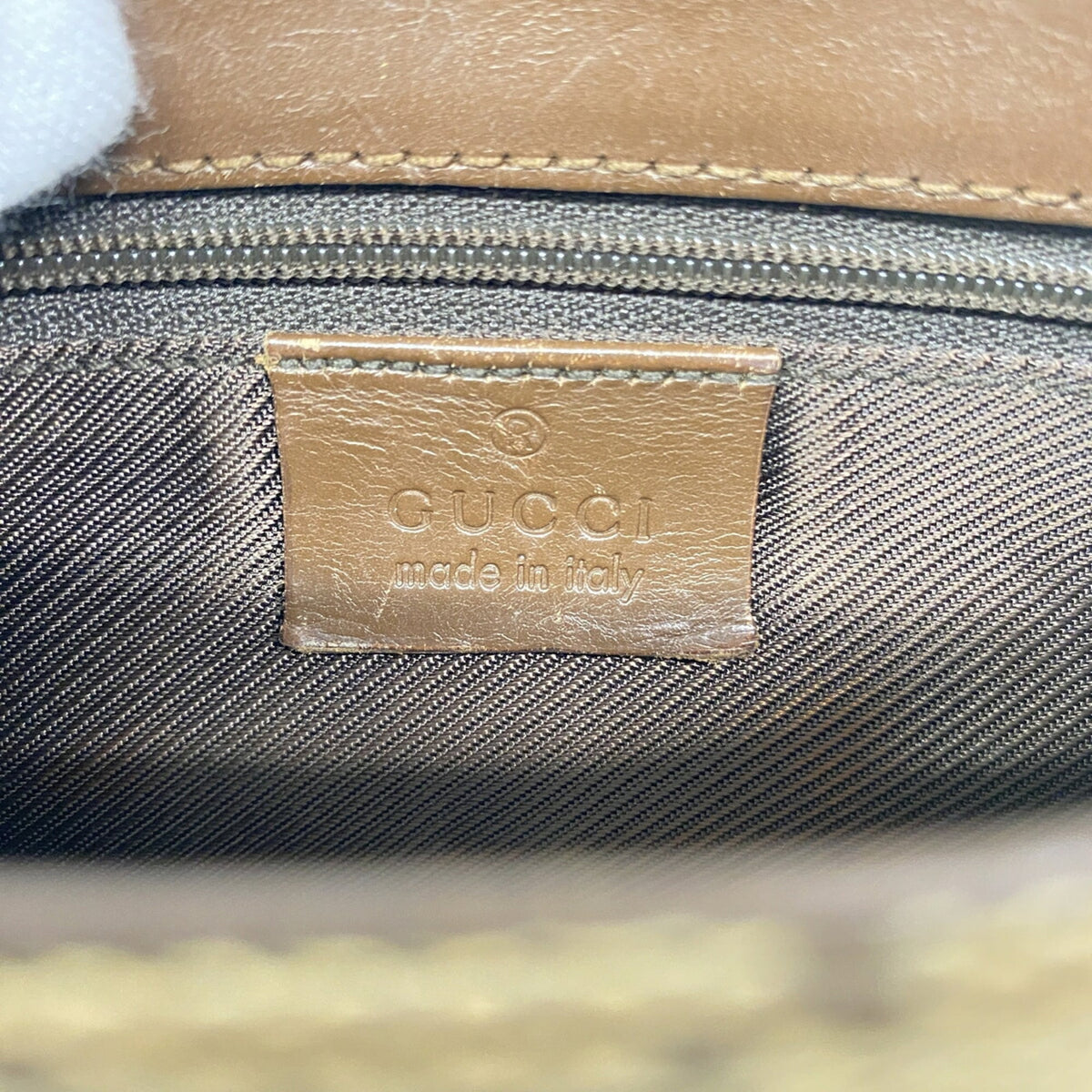 Gucci Brown Canvas Fanny Pack (Pre-Owned)