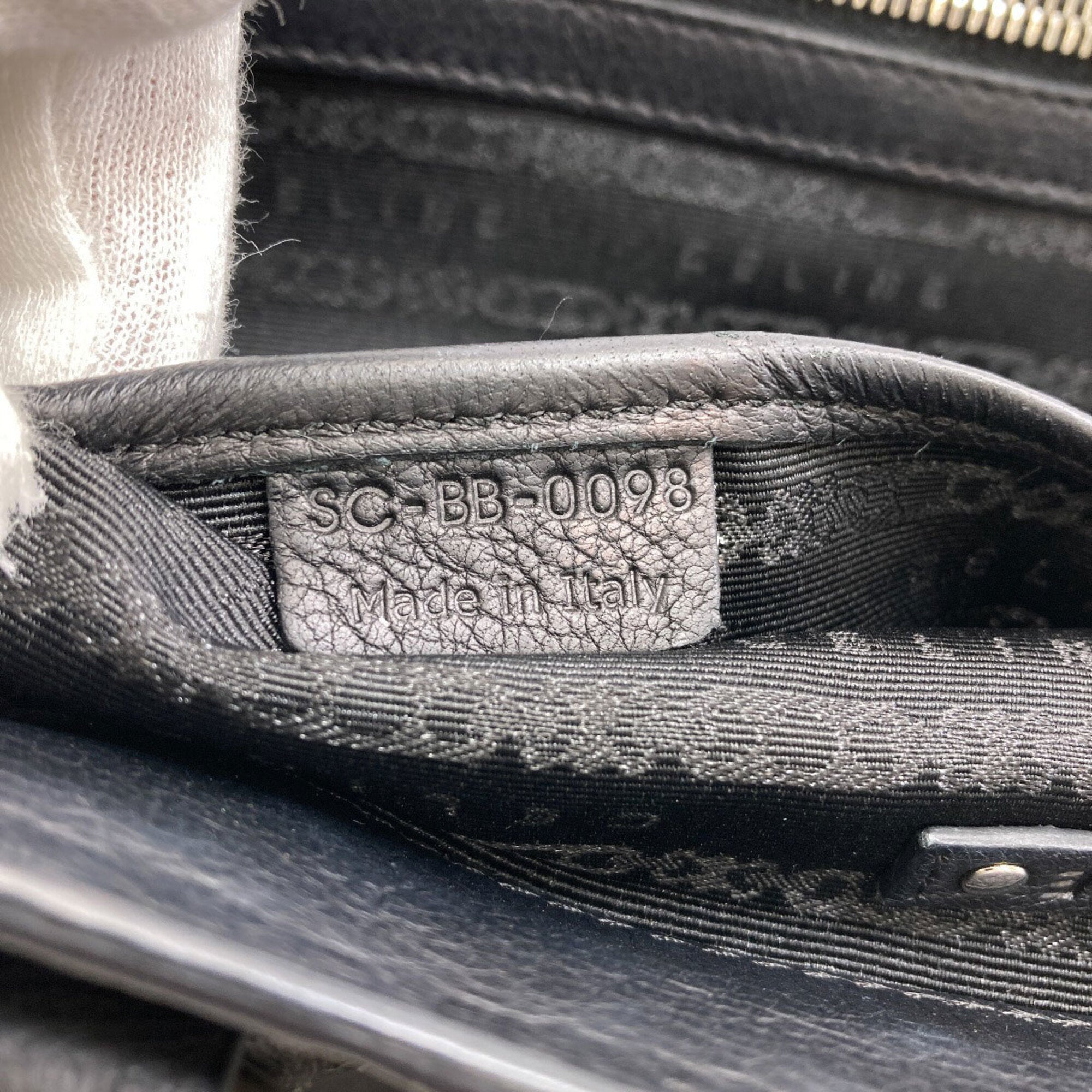 Celine Boogie Black Leather Handbag (Pre-Owned)