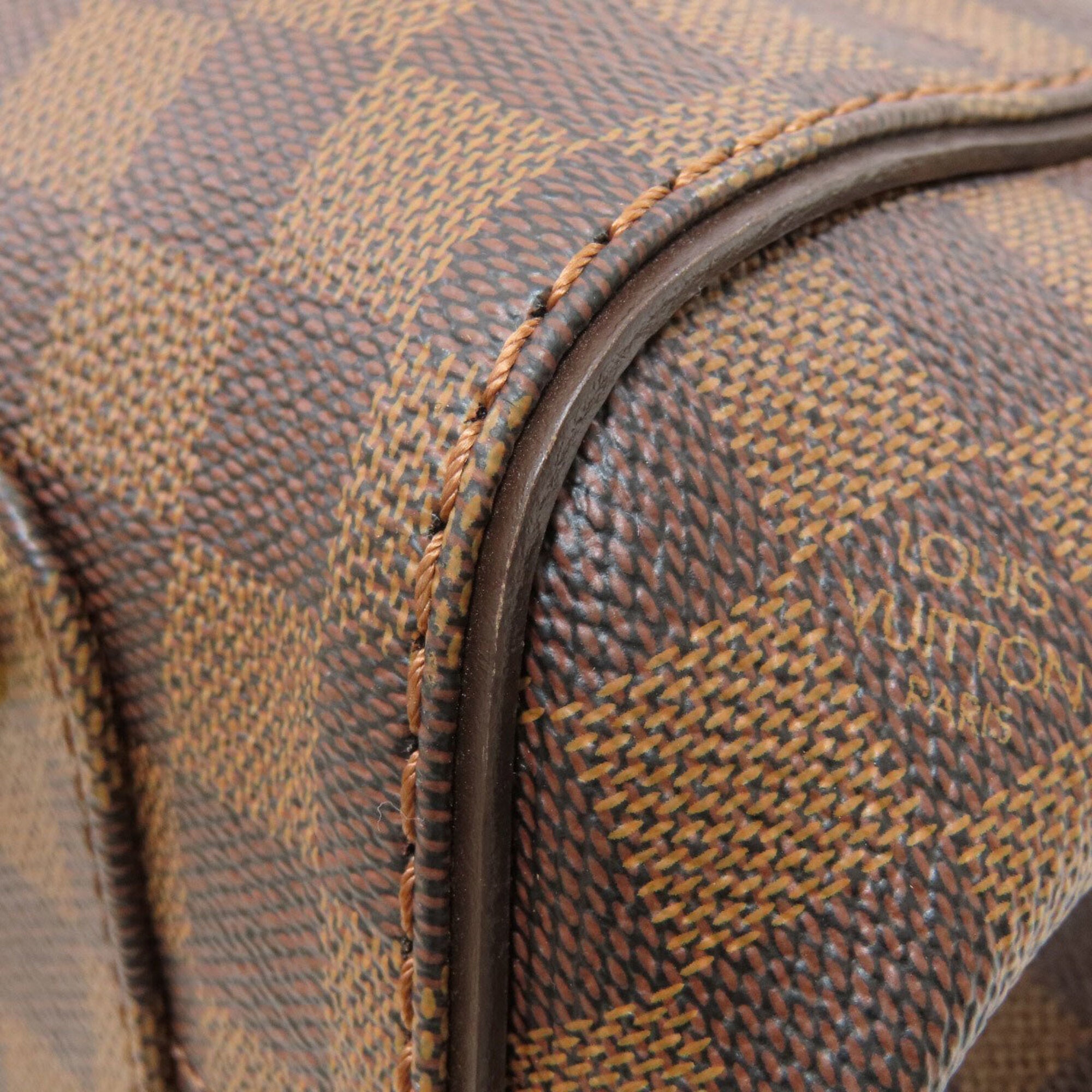 Louis Vuitton Damier Damier Canvas Ebene Damier Canvas Tote Bag (Pre-Owned)
