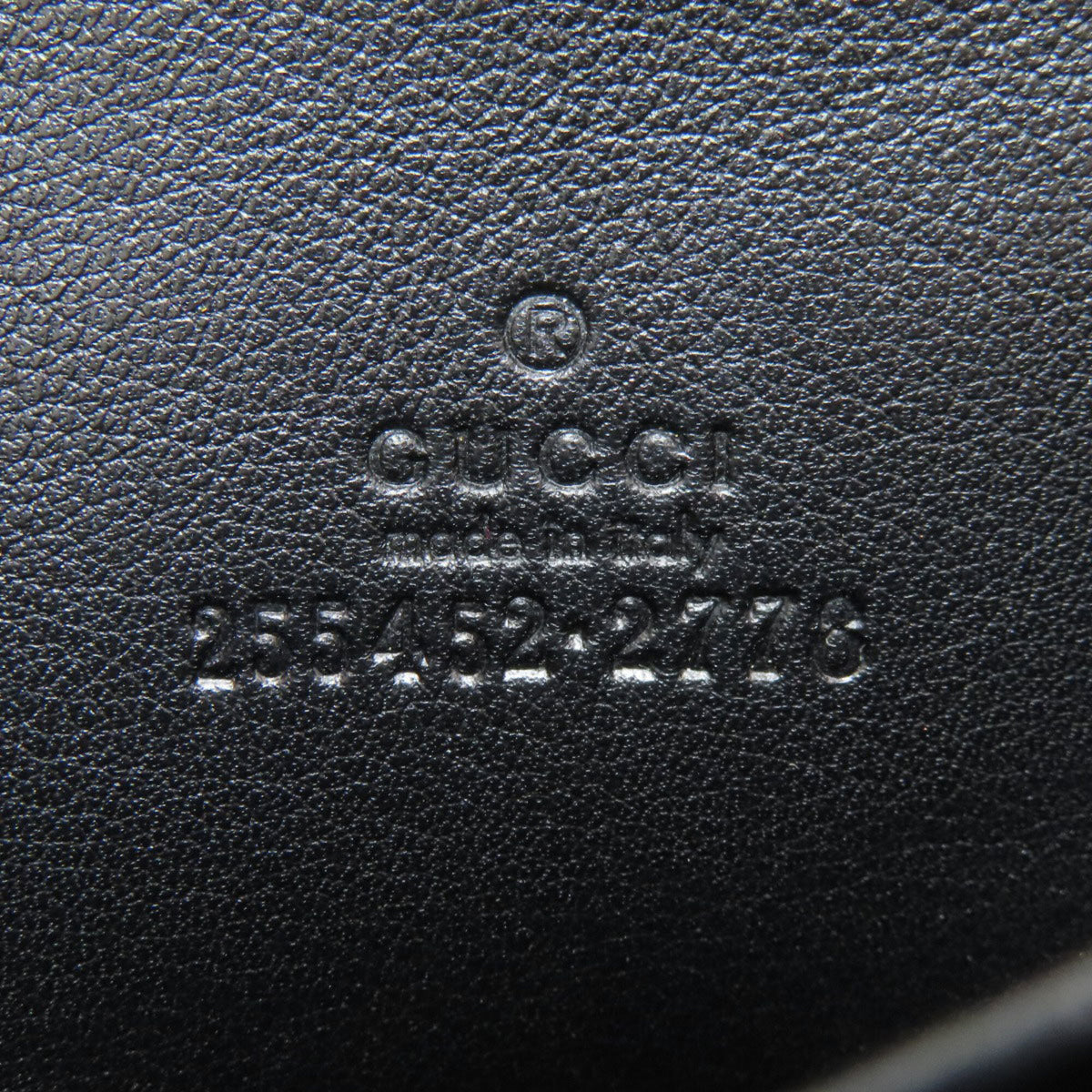 Gucci Black Leather Coin Purse/Coin Case (Pre-Owned)