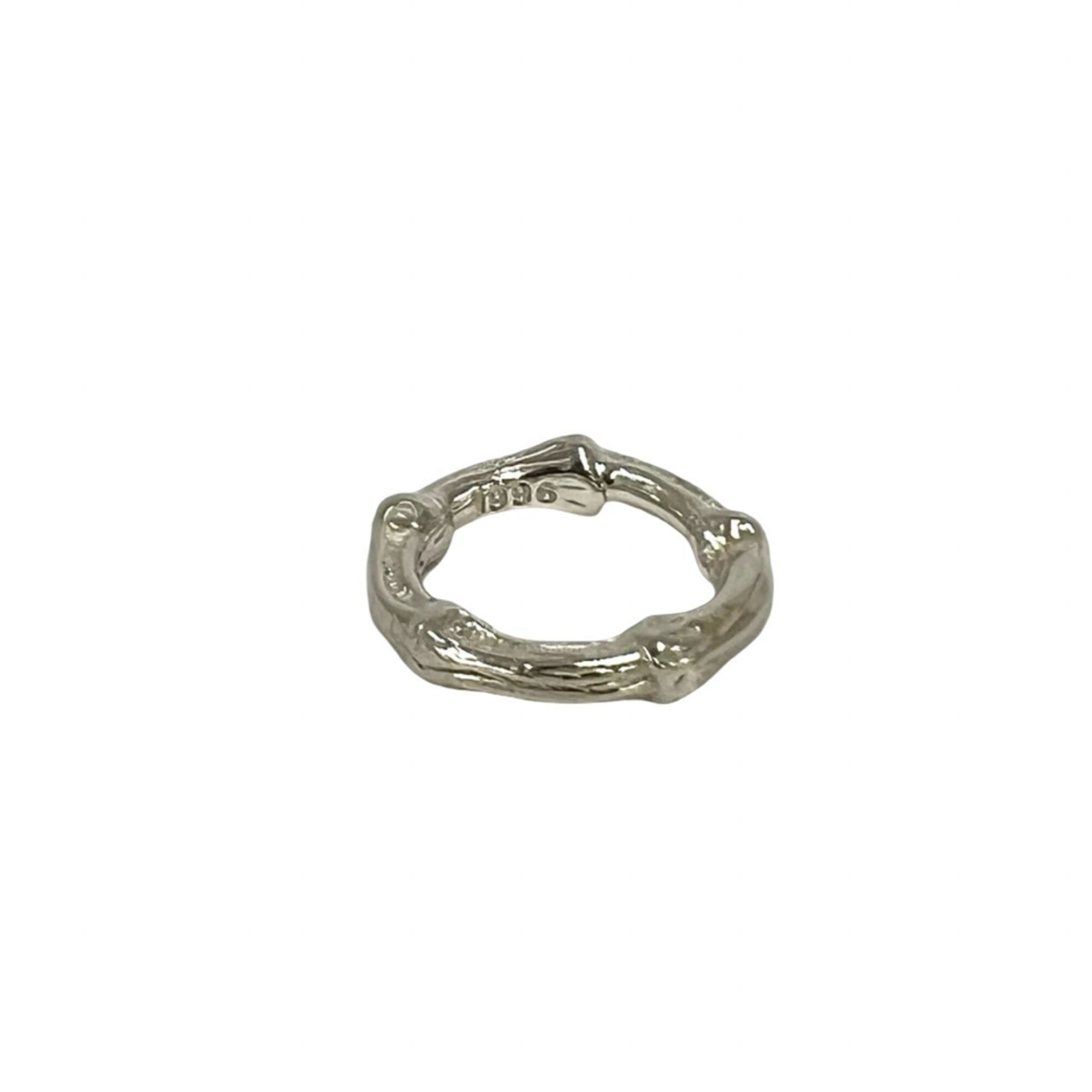 Tiffany Silver Silver 925 Band Ring (Pre-Owned)