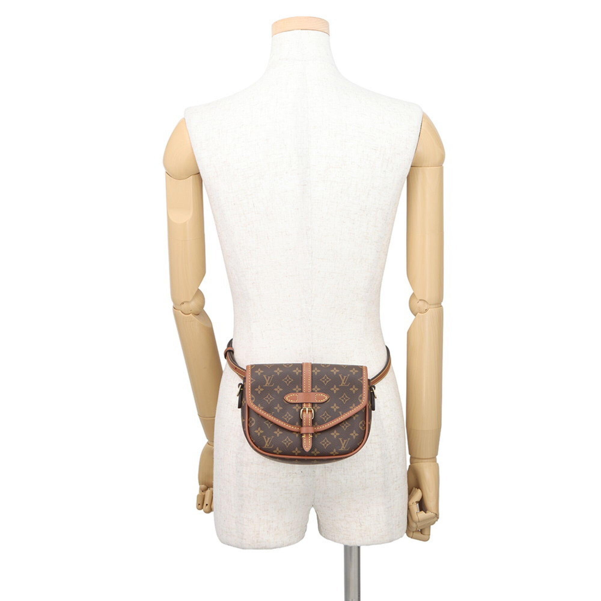 Louis Vuitton Monogram Brown Monogram Fanny Pack Shoulder Bag (Pre-Owned)