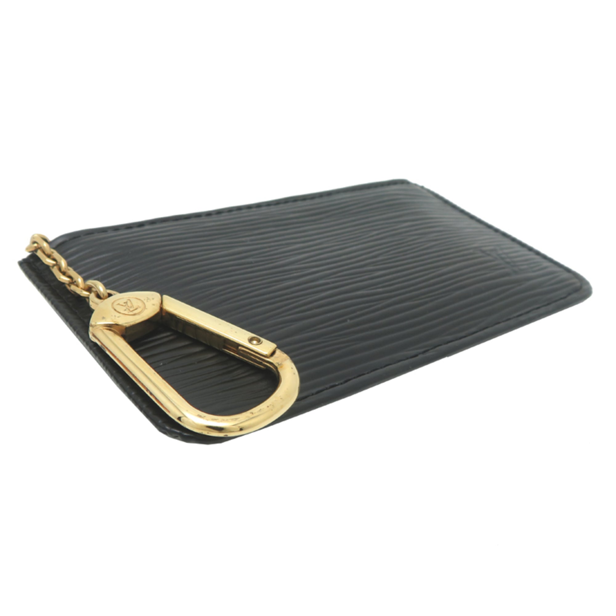 Louis Vuitton Black Epi Leather Coin Purse/Coin Case (Pre-Owned)