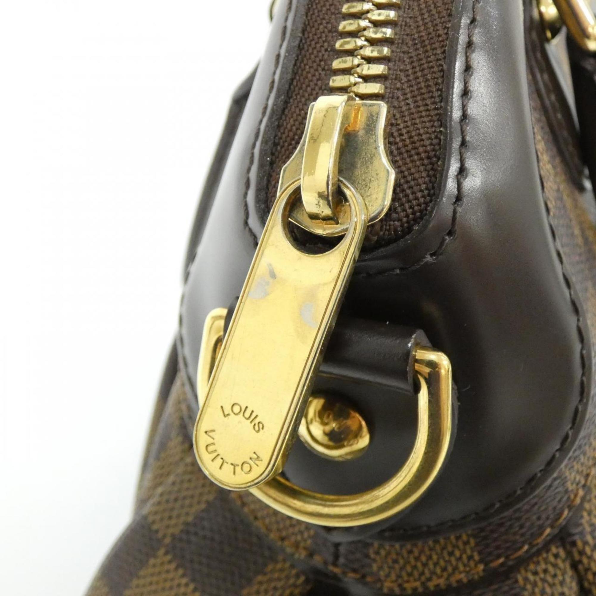 Louis Vuitton Brown Coated Canvas Handbag (Pre-Owned)