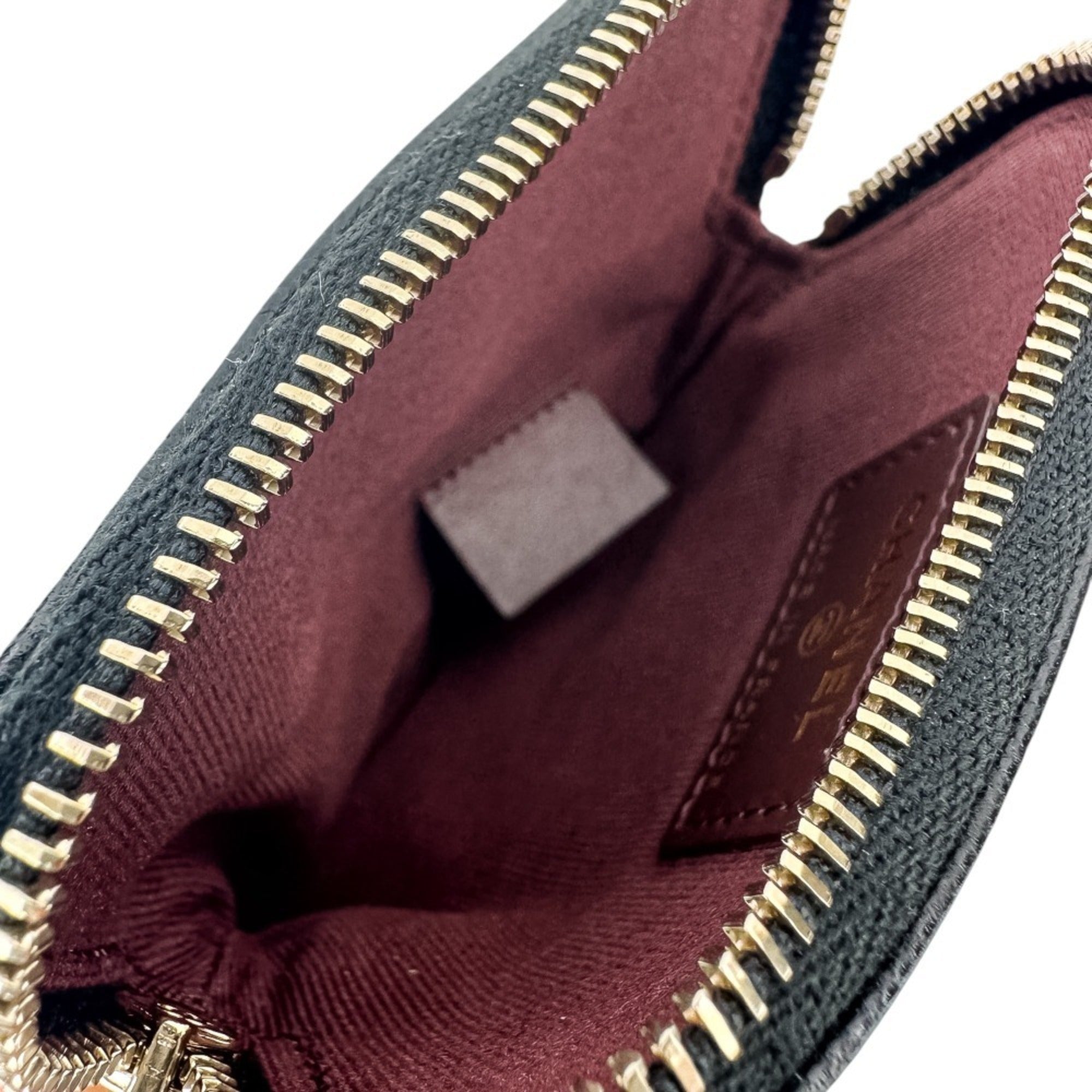 Chanel Black Grained Calfskin Coin Purse/Coin Case (Pre-Owned)