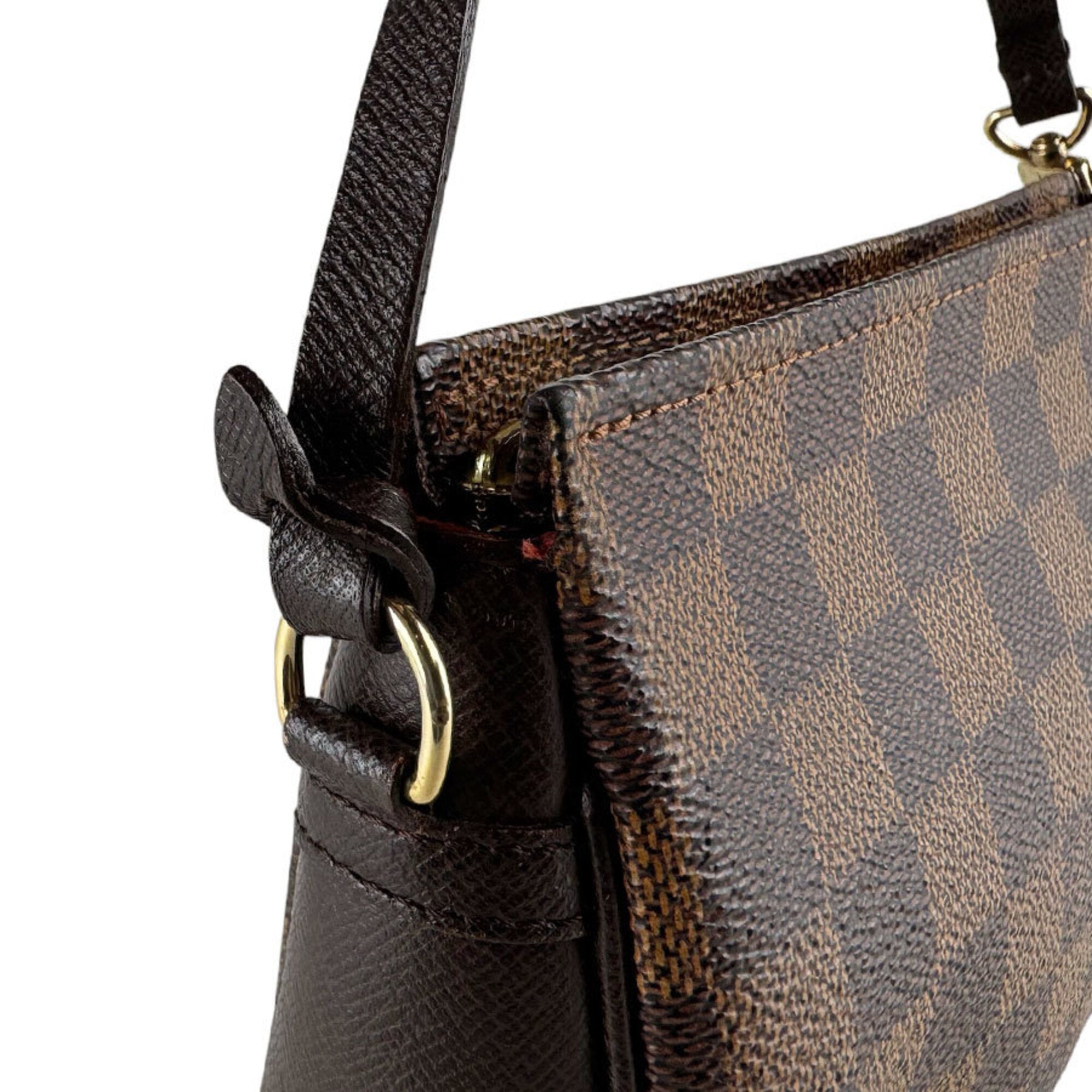 Louis Vuitton Damier Canvas Ebene Damier Canvas Handbag (Pre-Owned)