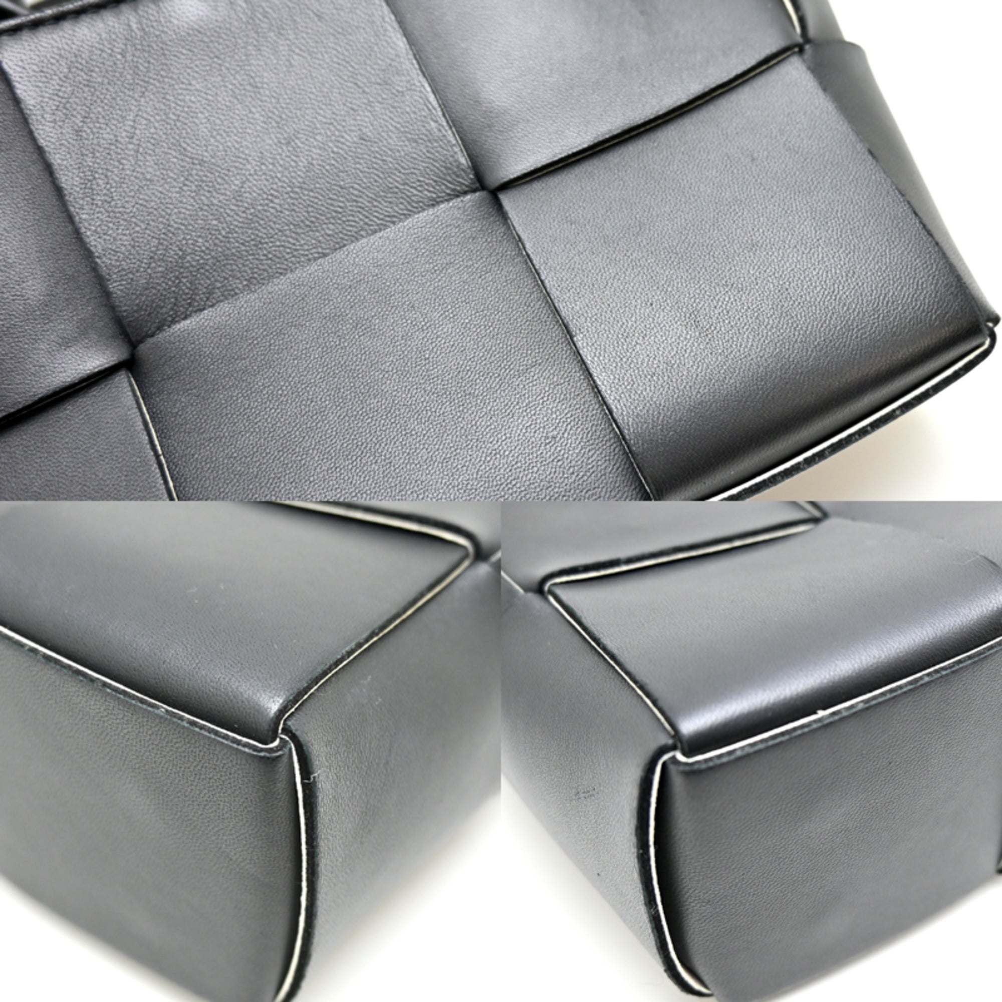 Bottega Veneta White Leather Tote Bag (Pre-Owned)
