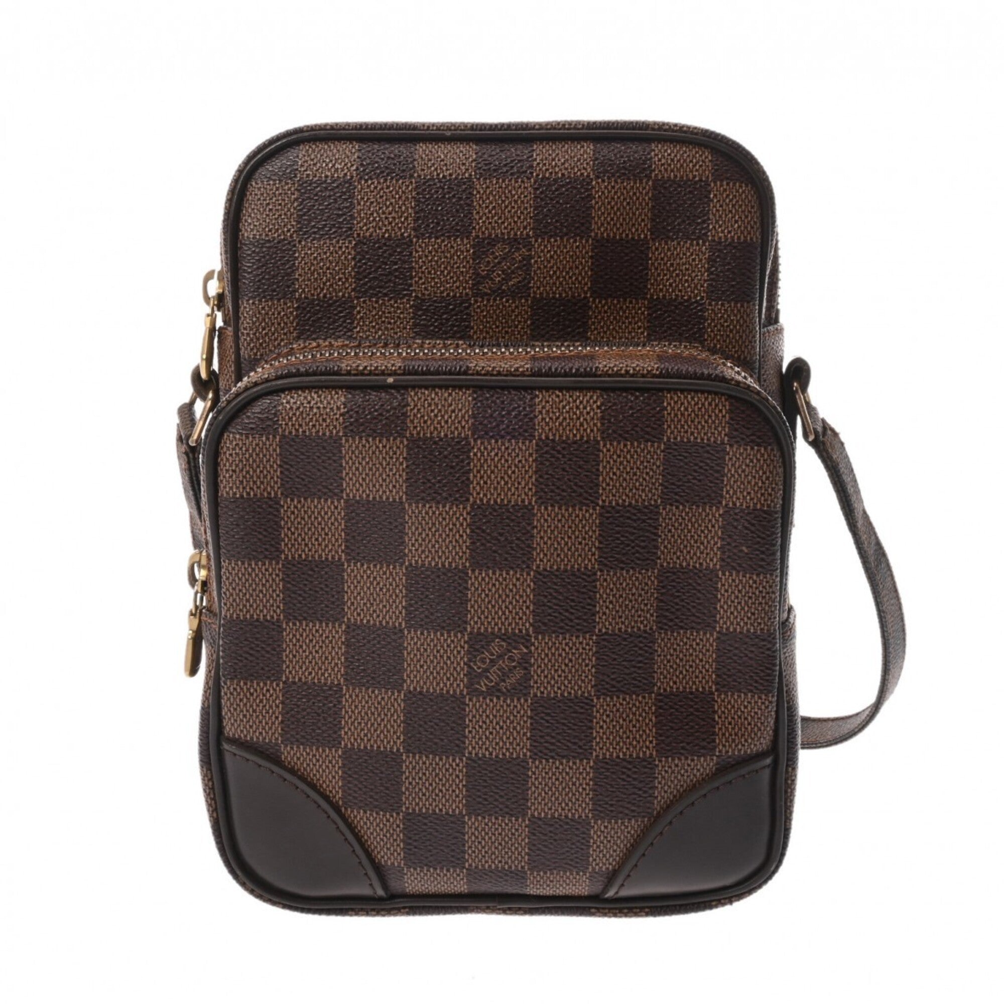 Louis Vuitton Brown Damier Canvas Shoulder Bag (Pre-Owned)