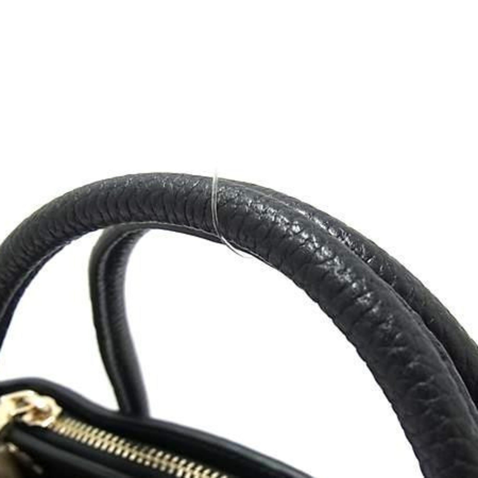 Kate Spade Black Leather Handbag Shoulder Bag Tote Bag (Pre-Owned)