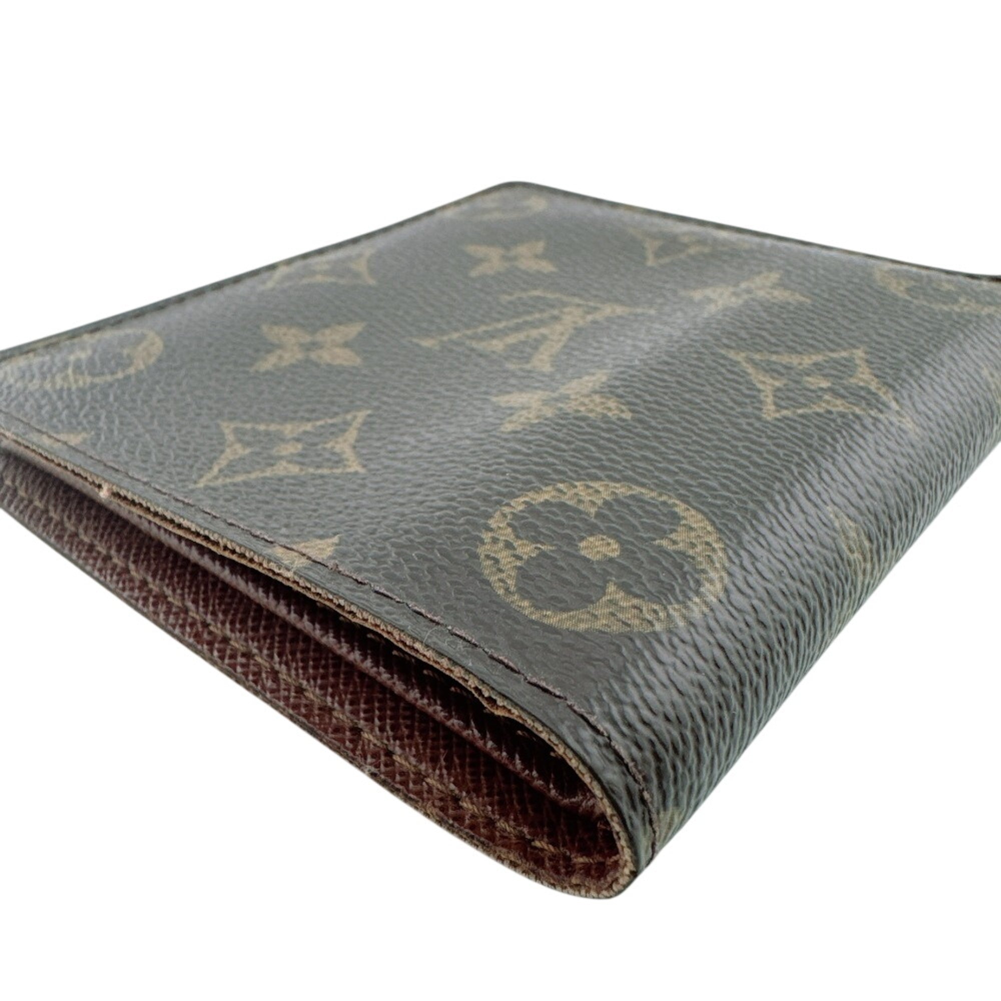 Louis Vuitton Brown Monogram Monogram Wallet (Bi-Fold) (Pre-Owned)