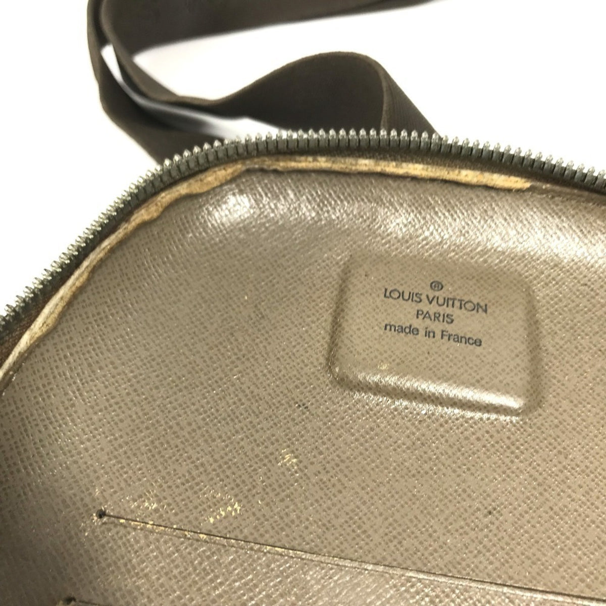 Louis Vuitton Galle Khaki Damier Geant Shoulder Bag Sling Bag (Pre-Owned)