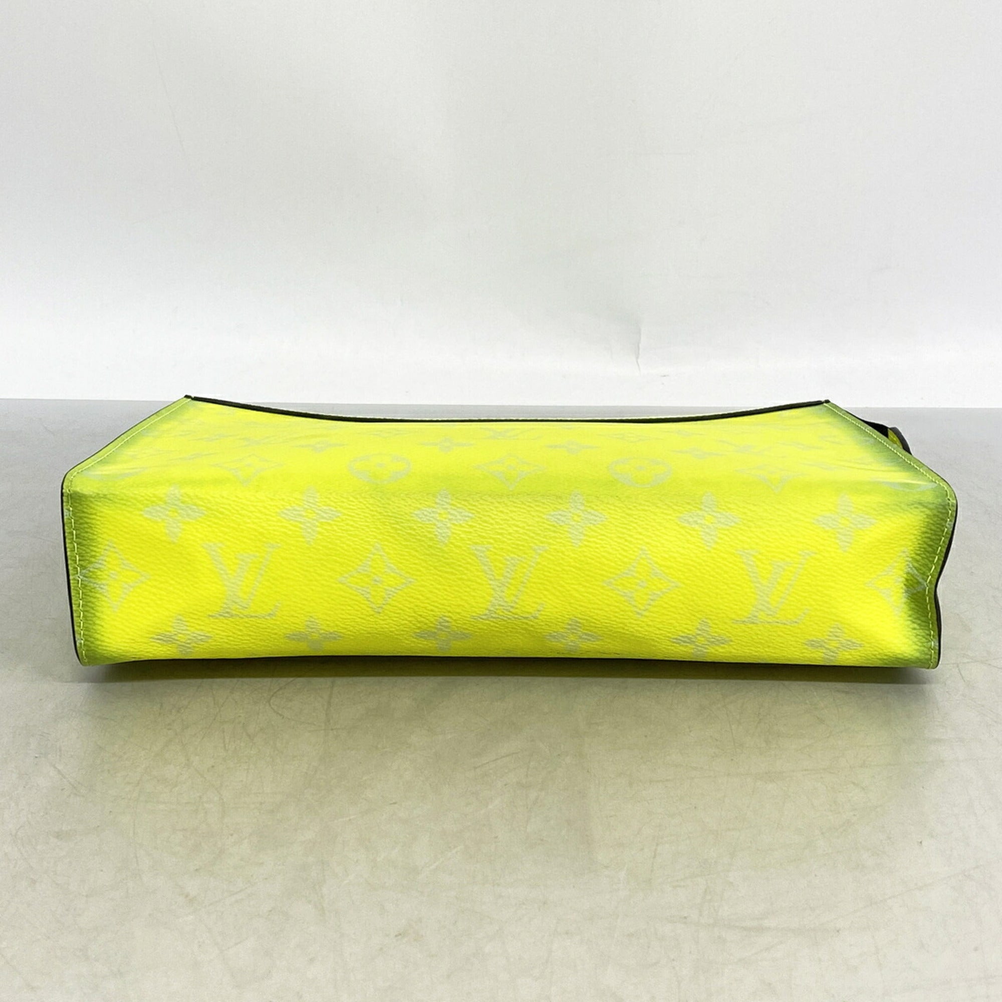 Louis Vuitton Yellow Clutch Bag (Pre-Owned)