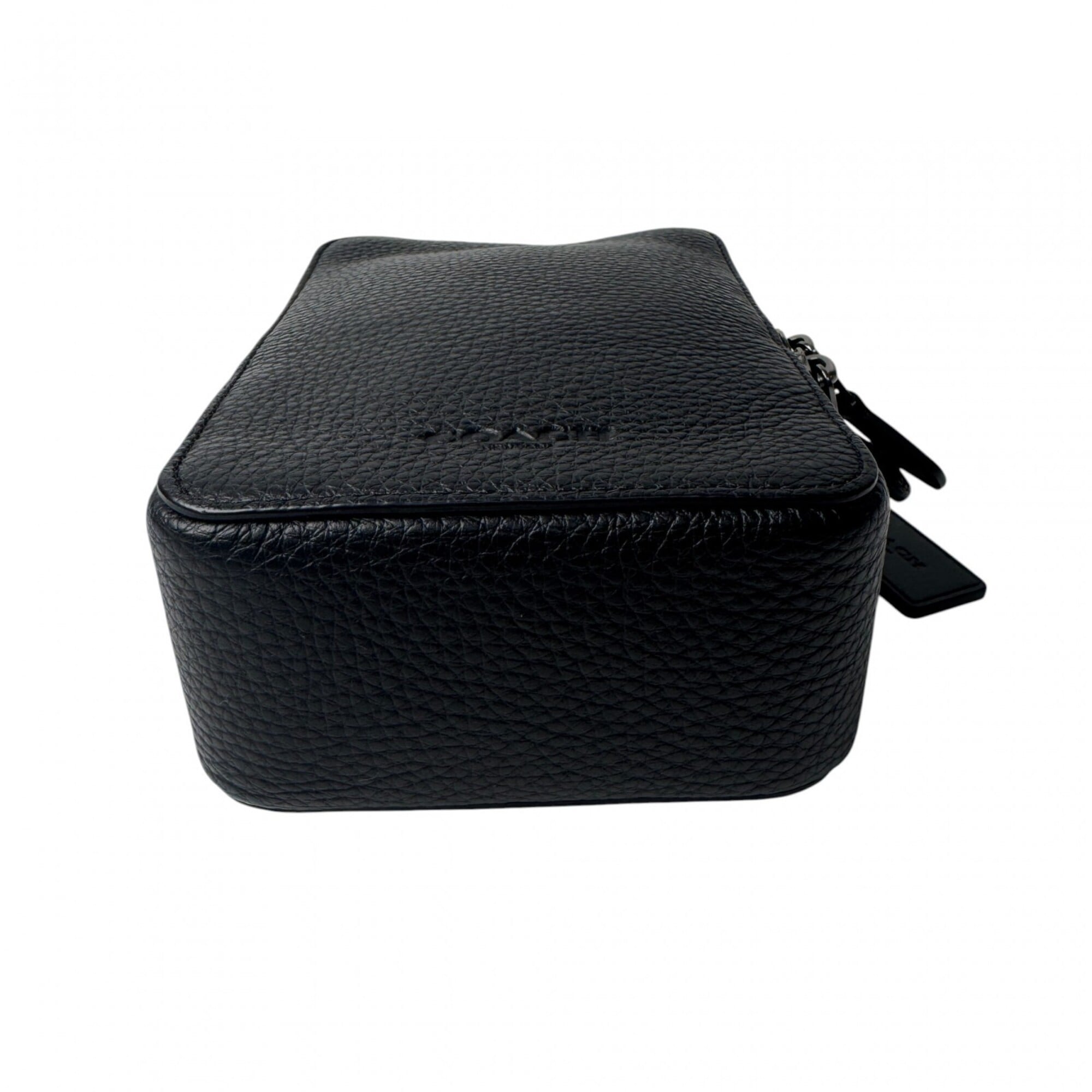 Coach Black Leather Shoulder Bag (Pre-Owned)