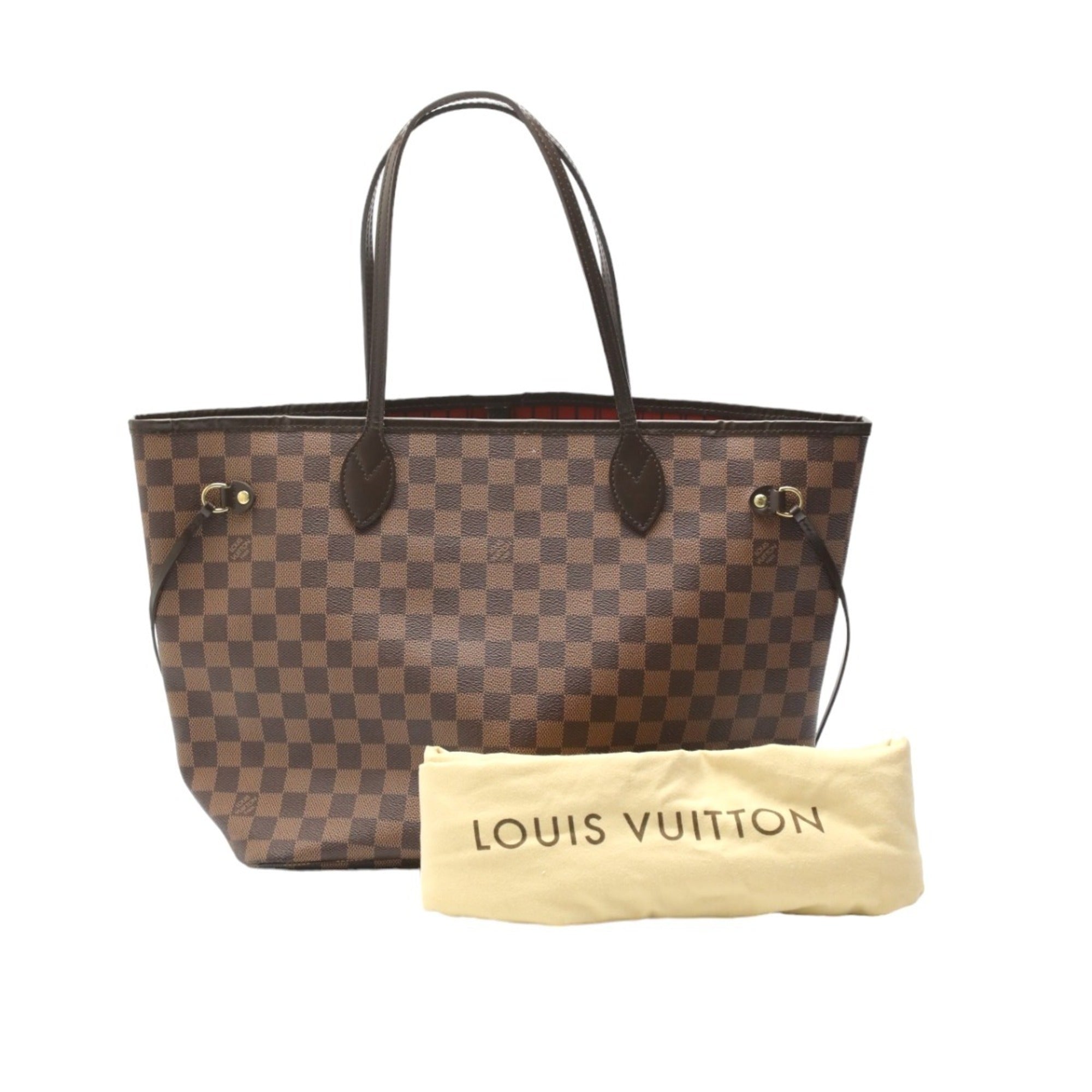 Louis Vuitton Damier Brown Damier Canvas Tote Bag (Pre-Owned)